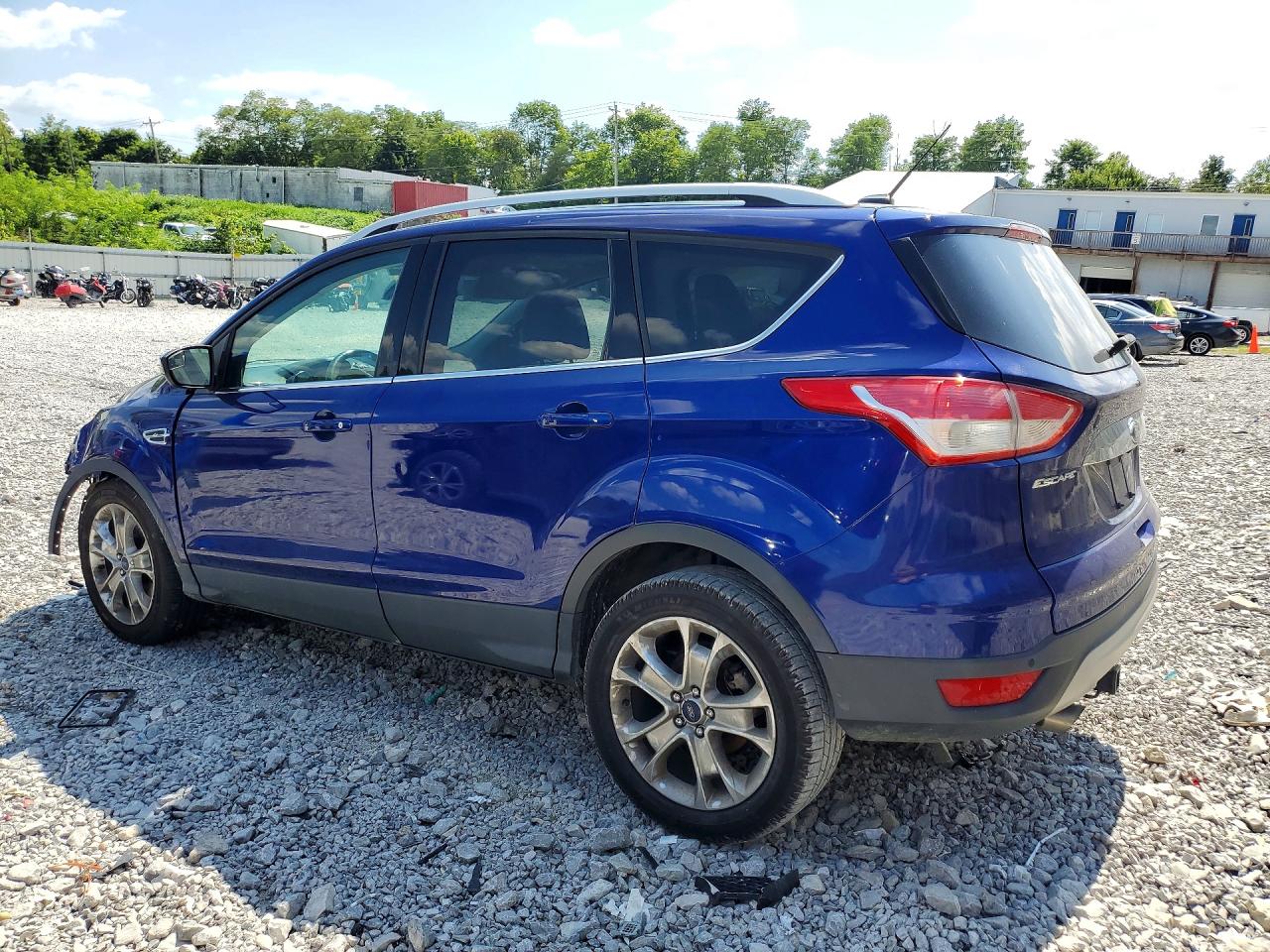 2015 Ford Escape Titanium Blue vin: 1FMCU0J9XFUC07829