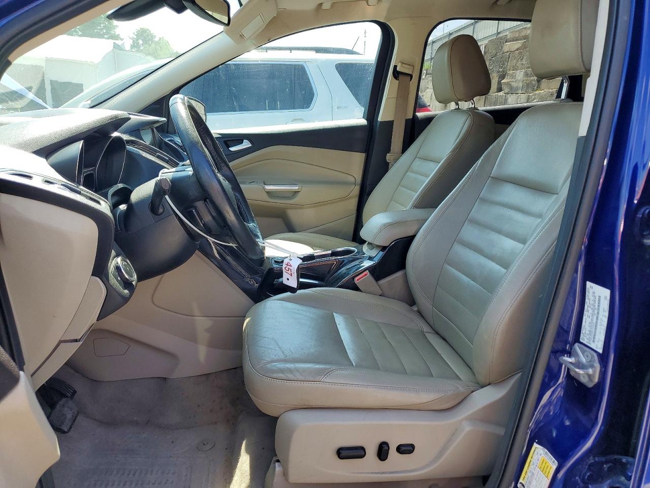 2015 Ford Escape Titanium Blue vin: 1FMCU0J9XFUC07829