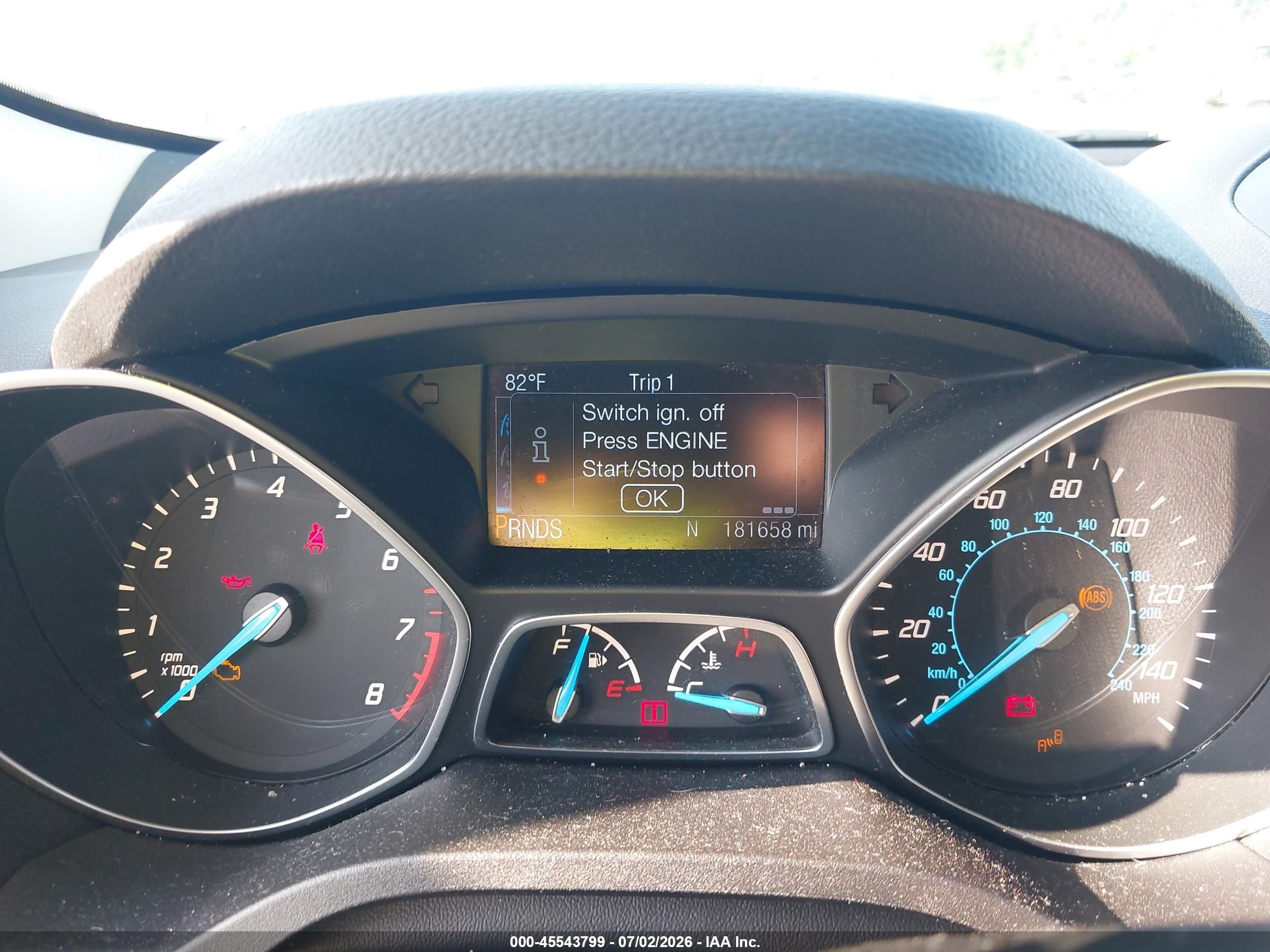 2015 Ford Escape Titanium Красный vin: 1FMCU0J9XFUC24047
