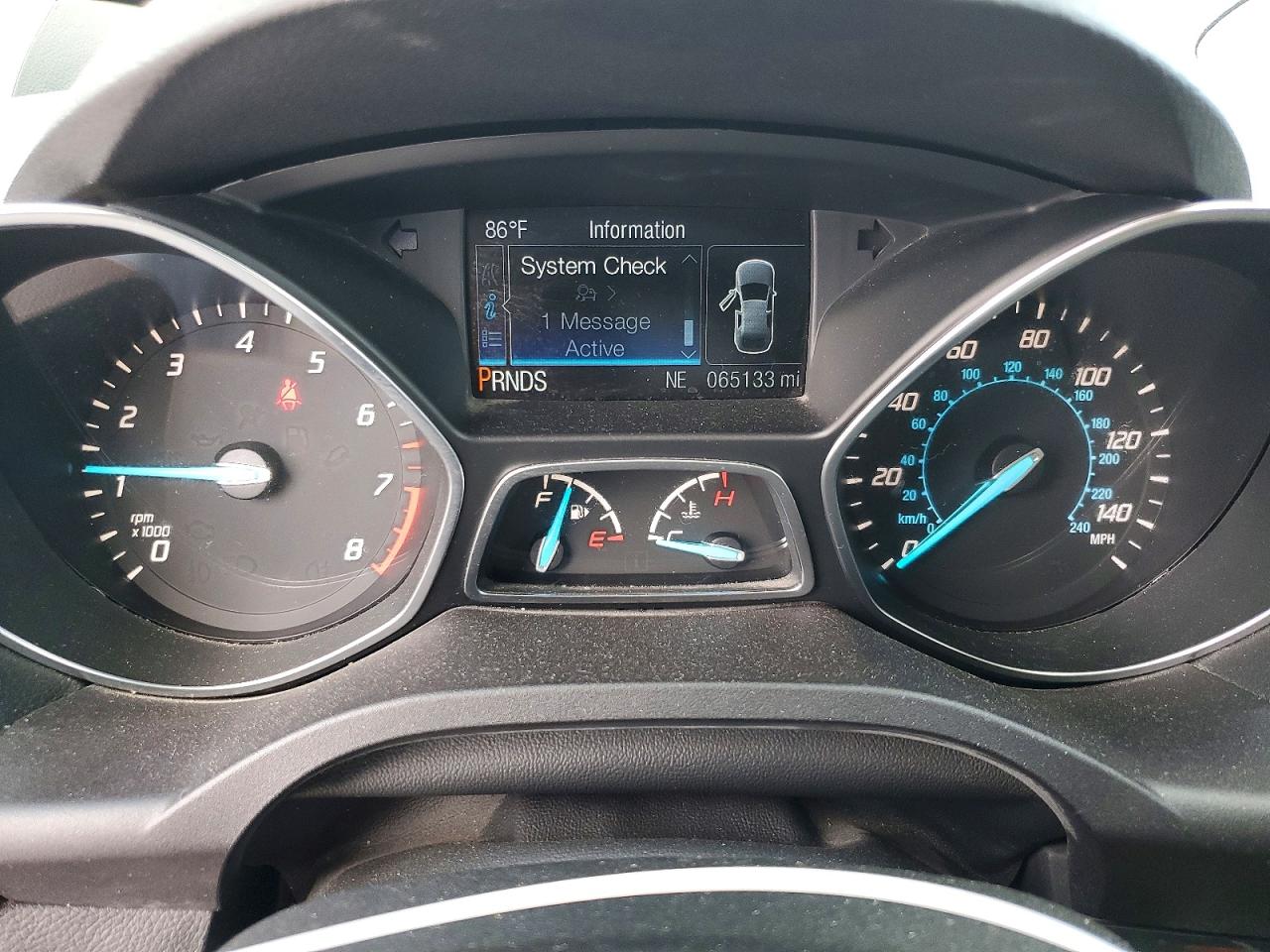 2015 Ford Escape Titanium Белый vin: 1FMCU0J9XFUC61499