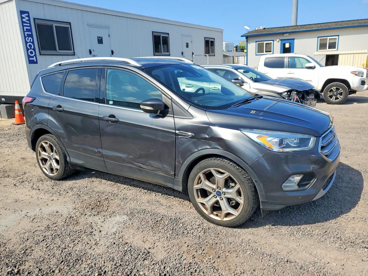 2018 Ford Escape Titanium Black vin: 1FMCU0J9XJUB95268