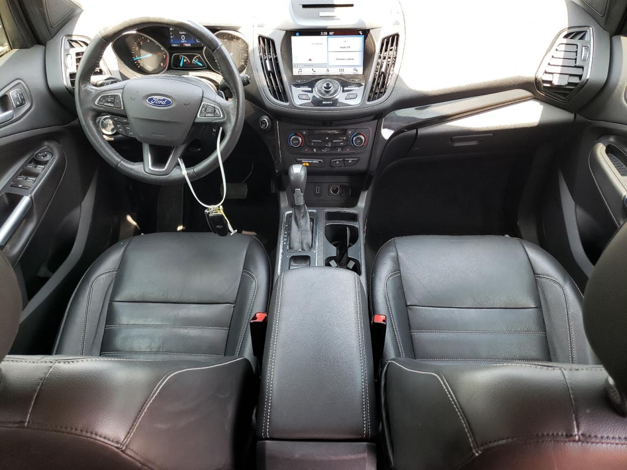 2017 Ford Escape Titanium Gray vin: 1FMCU0JD0HUA75994