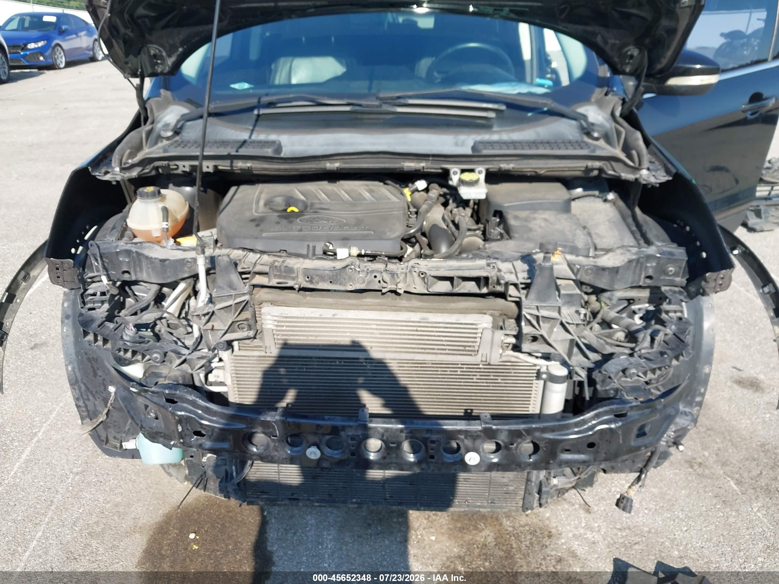 2017 Ford Escape Titanium Black vin: 1FMCU0JD1HUB12762
