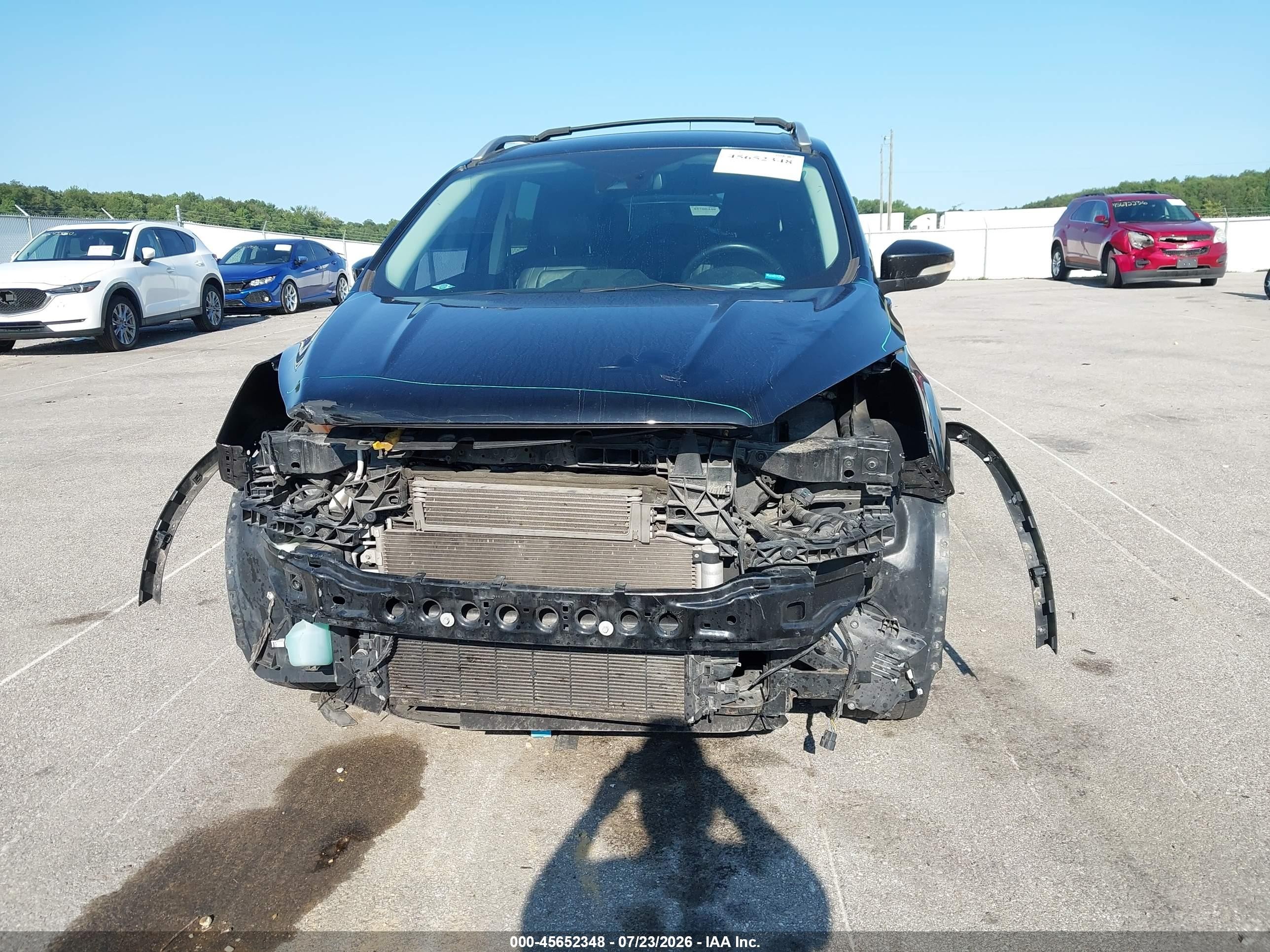 2017 Ford Escape Titanium Black vin: 1FMCU0JD1HUB12762