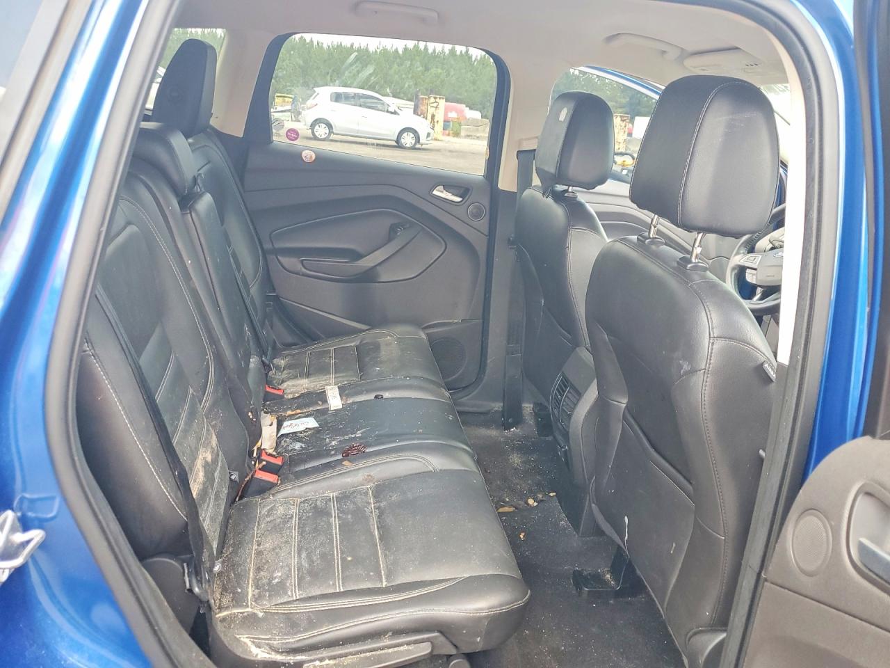 2017 Ford Escape Titanium Blue vin: 1FMCU0JD7HUC43033