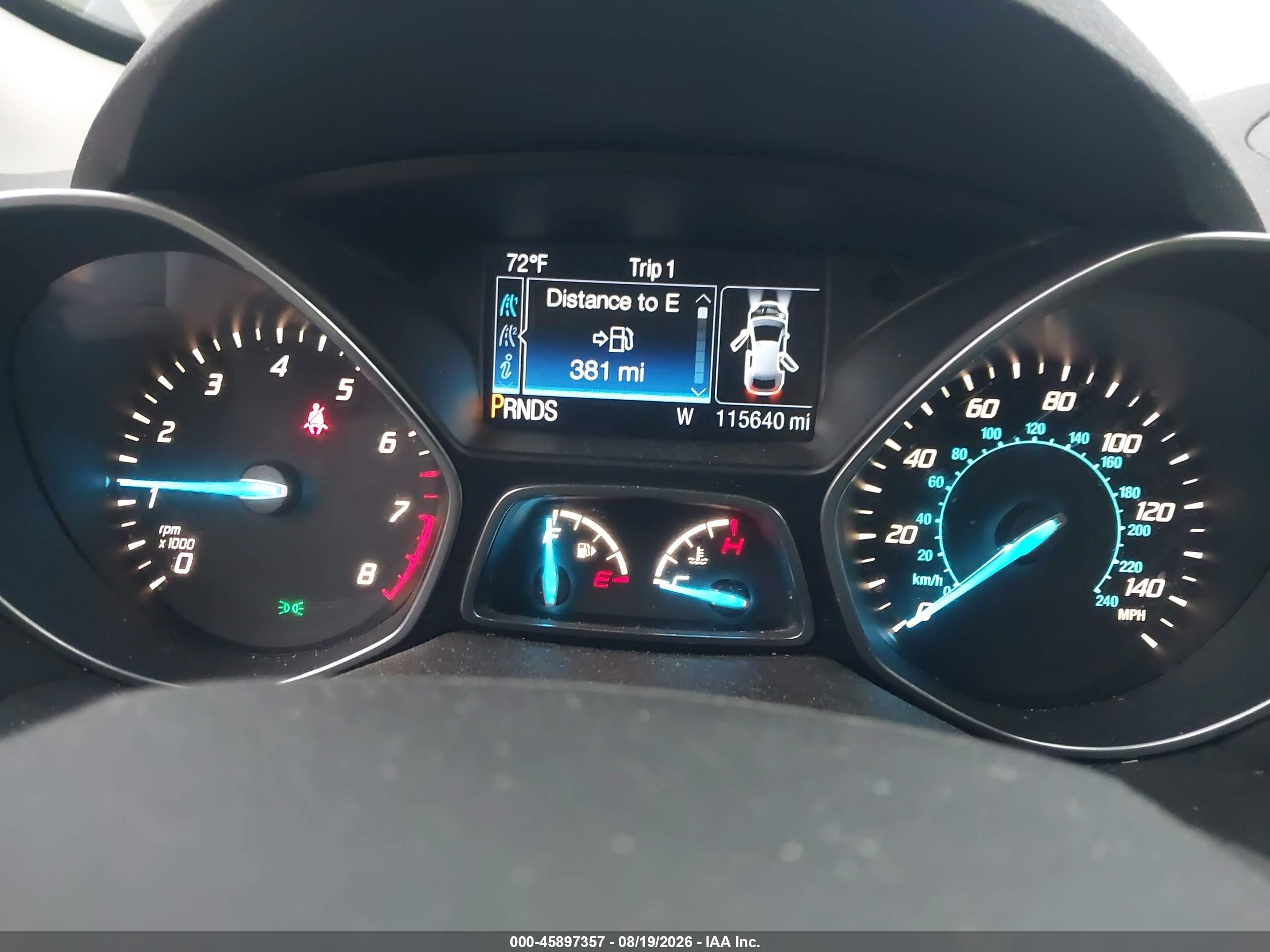 2014 Ford Escape Titanium Black vin: 1FMCU0JX0EUC07738