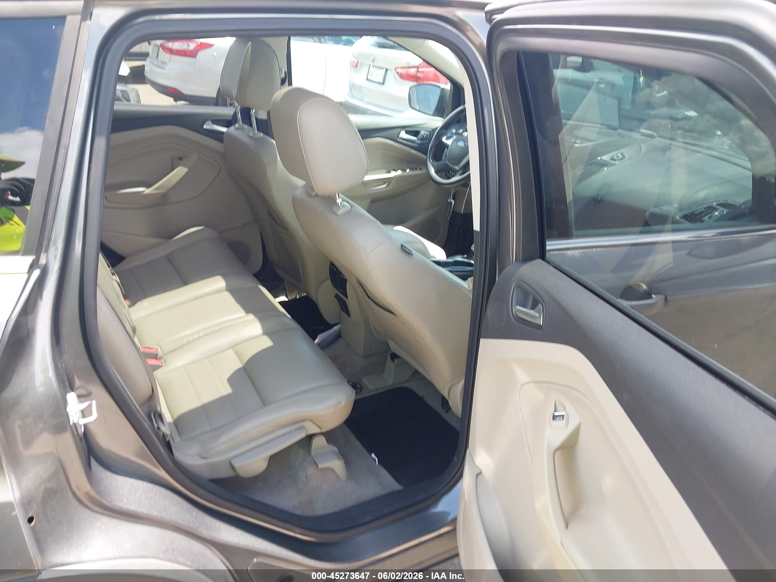 2014 Ford Escape Titanium Gray vin: 1FMCU0JX0EUC20960