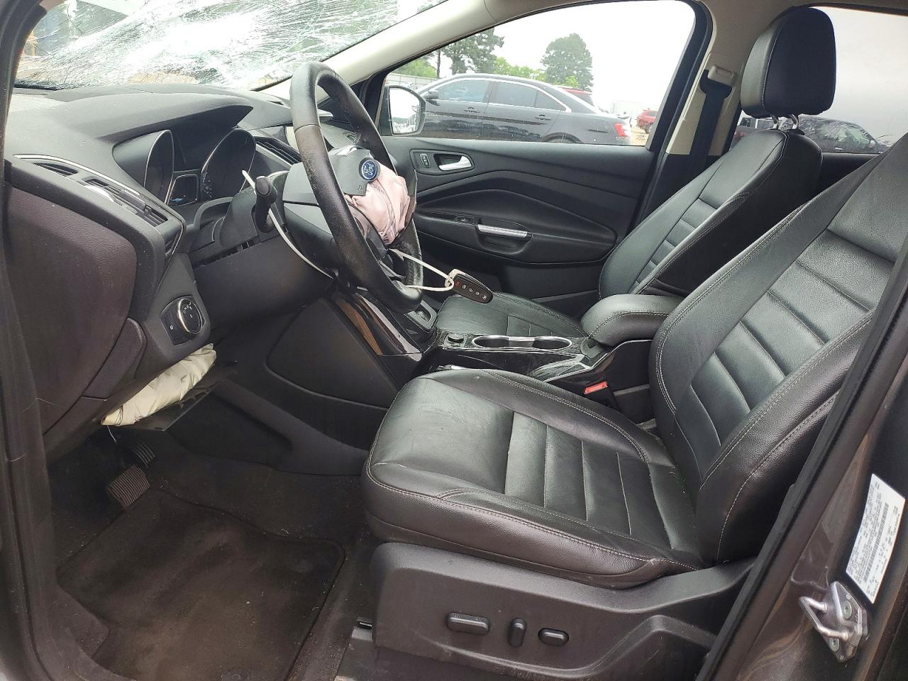 2014 Ford Escape Titanium Gray vin: 1FMCU0JX0EUC67759
