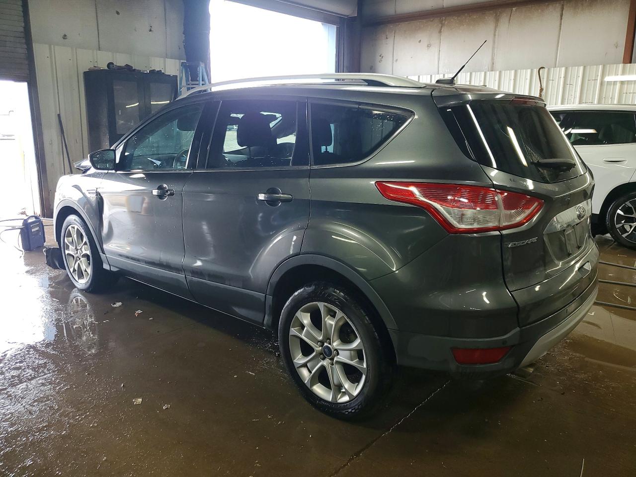 2015 Ford Escape Titanium Gray vin: 1FMCU0JX0FUC03884