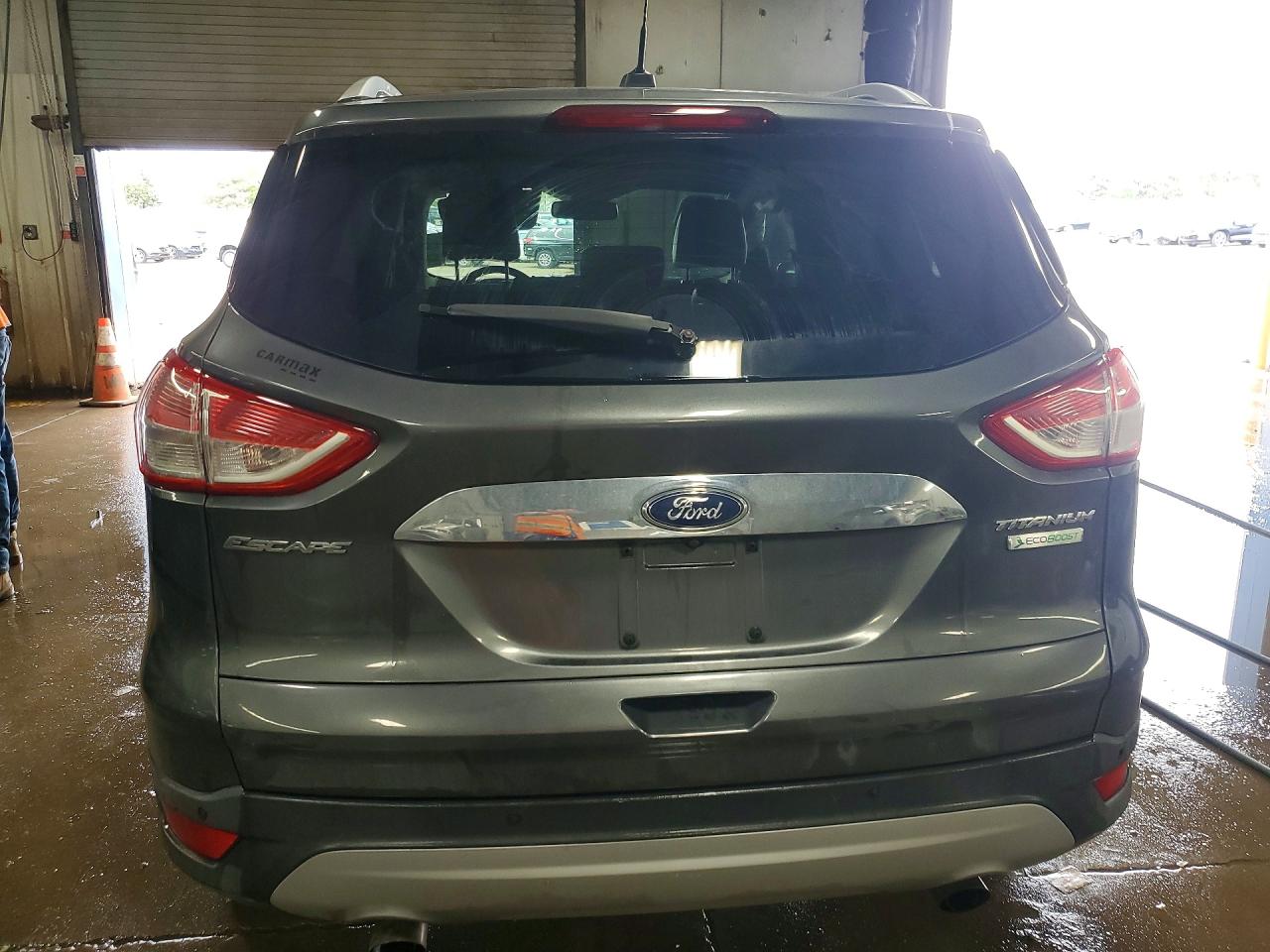 2015 Ford Escape Titanium Gray vin: 1FMCU0JX0FUC03884