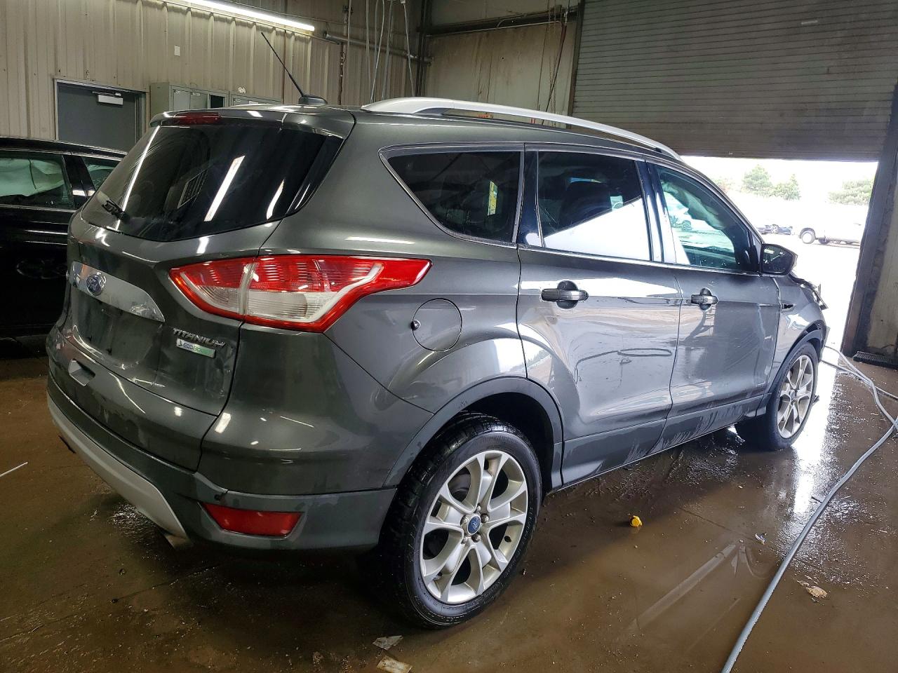 2015 Ford Escape Titanium Gray vin: 1FMCU0JX0FUC03884