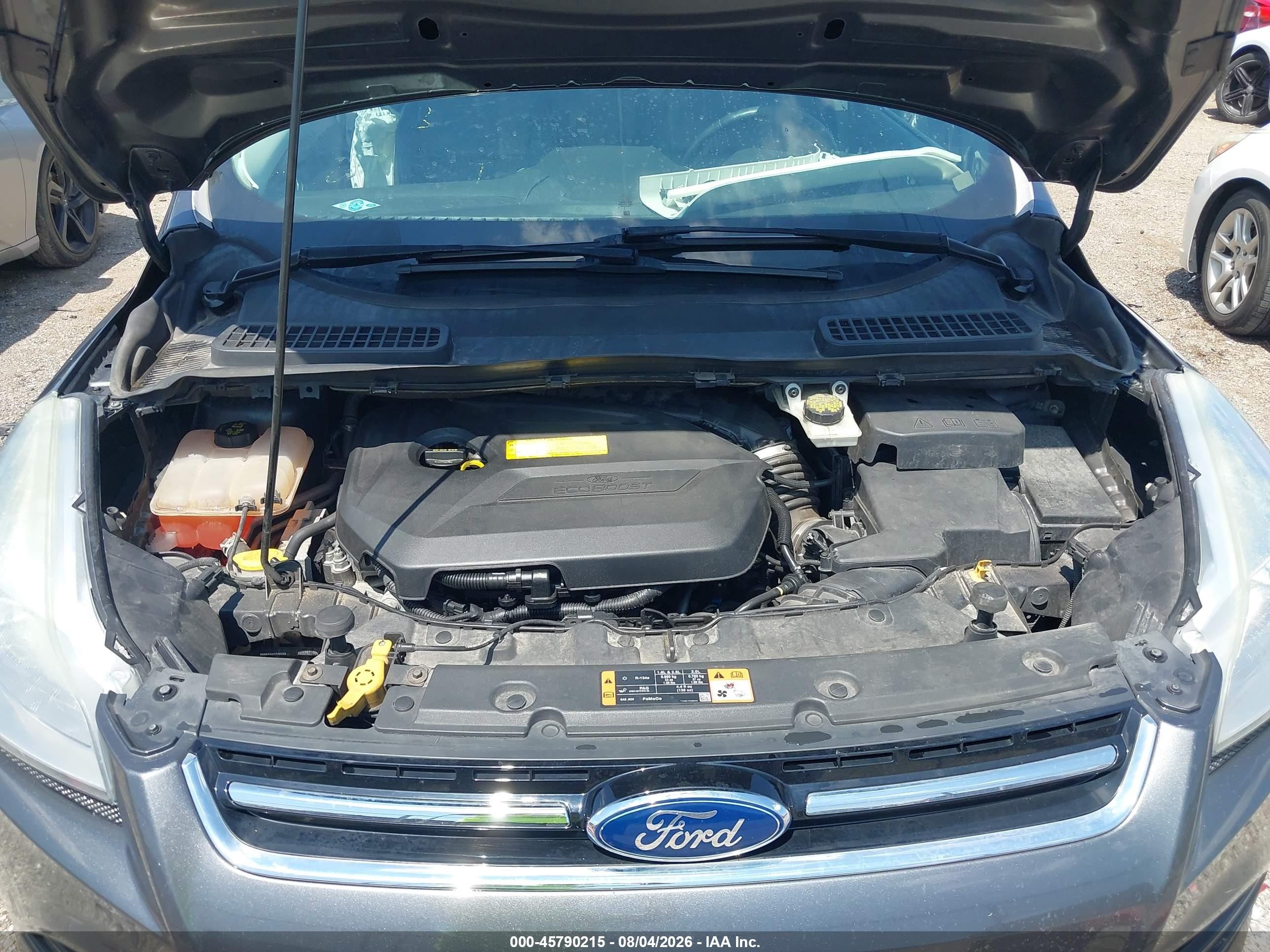 2015 Ford Escape Titanium Gray vin: 1FMCU0JX0FUC22824