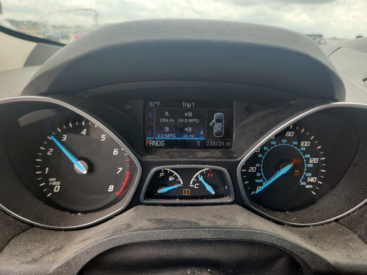 2014 Ford Escape Titanium Green vin: 1FMCU0JX1EUB34105