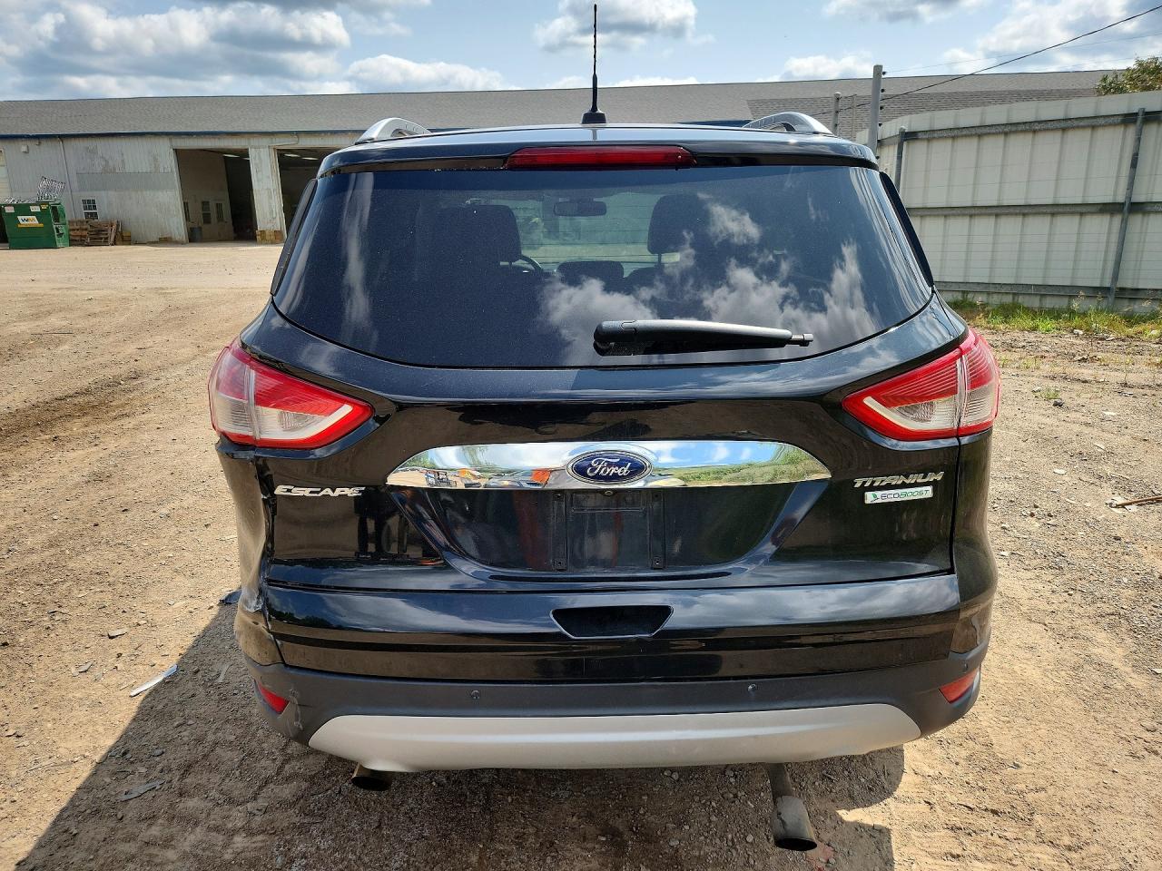 2014 Ford Escape Titanium Black vin: 1FMCU0JX1EUE10993