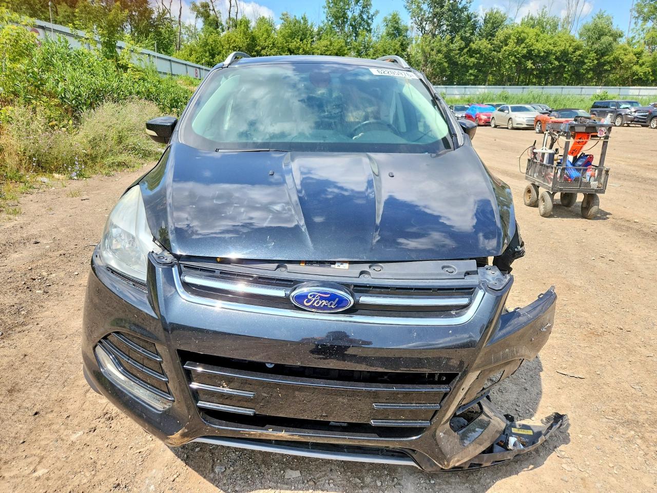 2014 Ford Escape Titanium Black vin: 1FMCU0JX1EUE10993