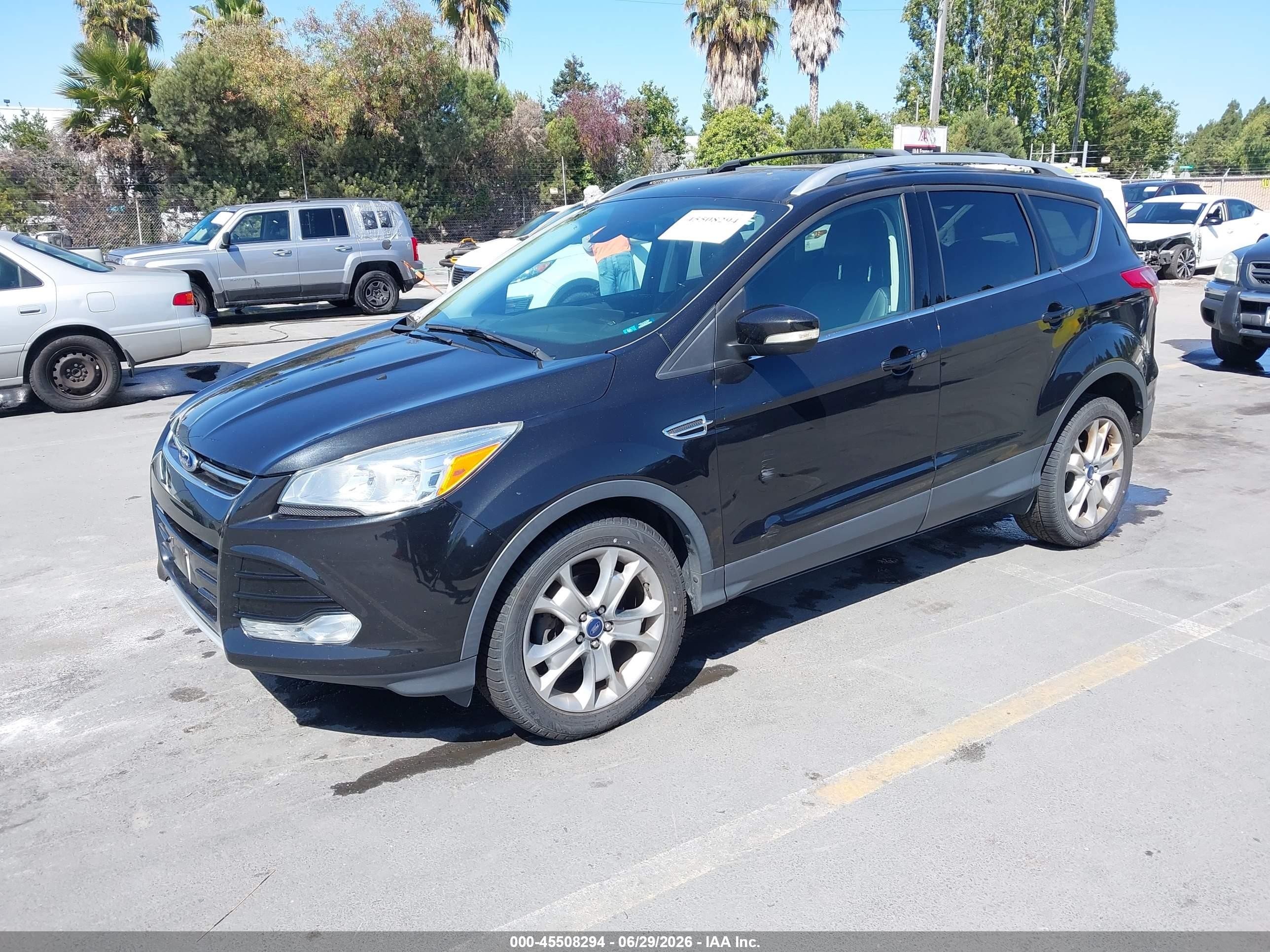 2015 Ford Escape Titanium Black vin: 1FMCU0JX1FUC36960