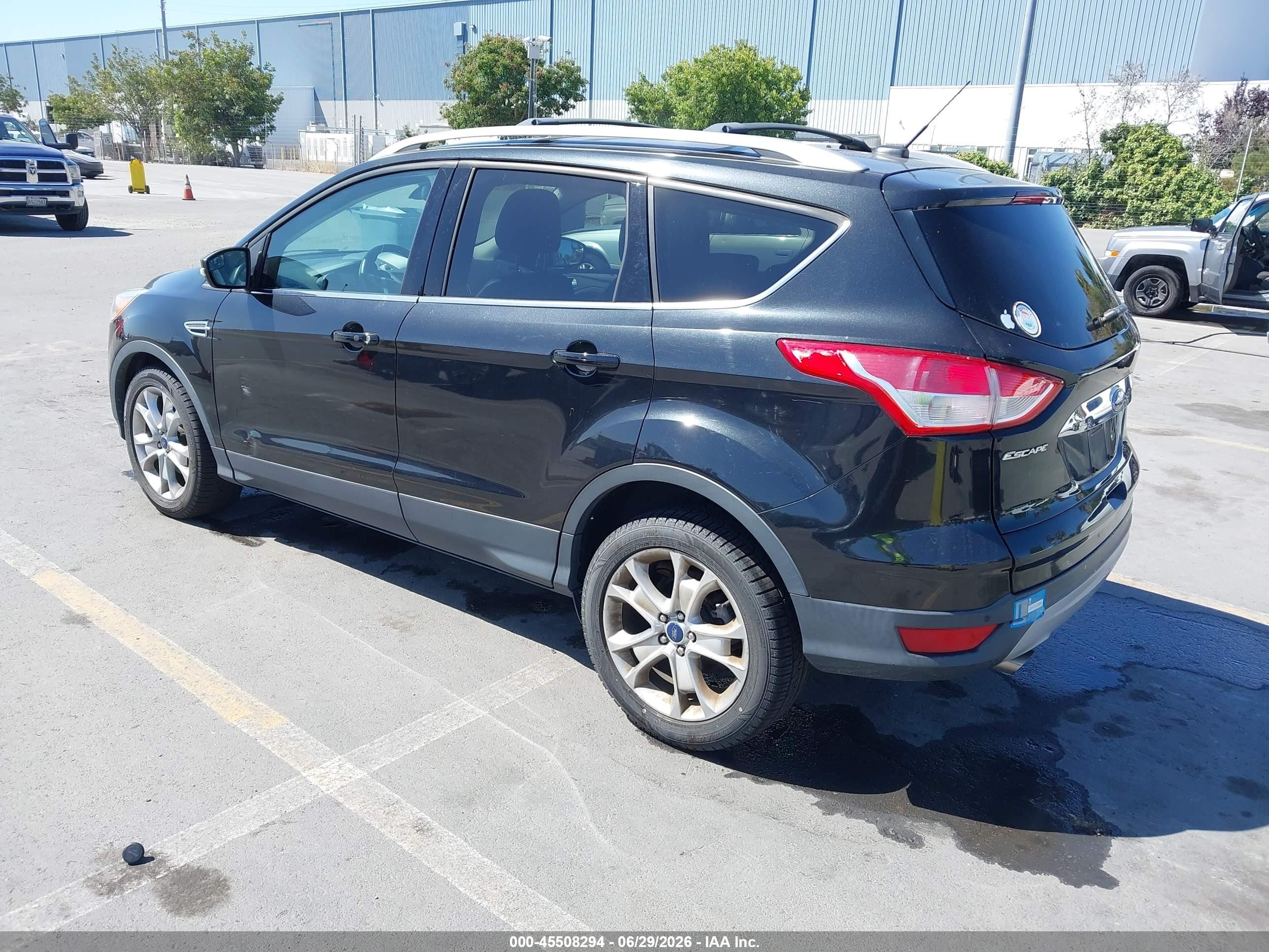2015 Ford Escape Titanium Black vin: 1FMCU0JX1FUC36960
