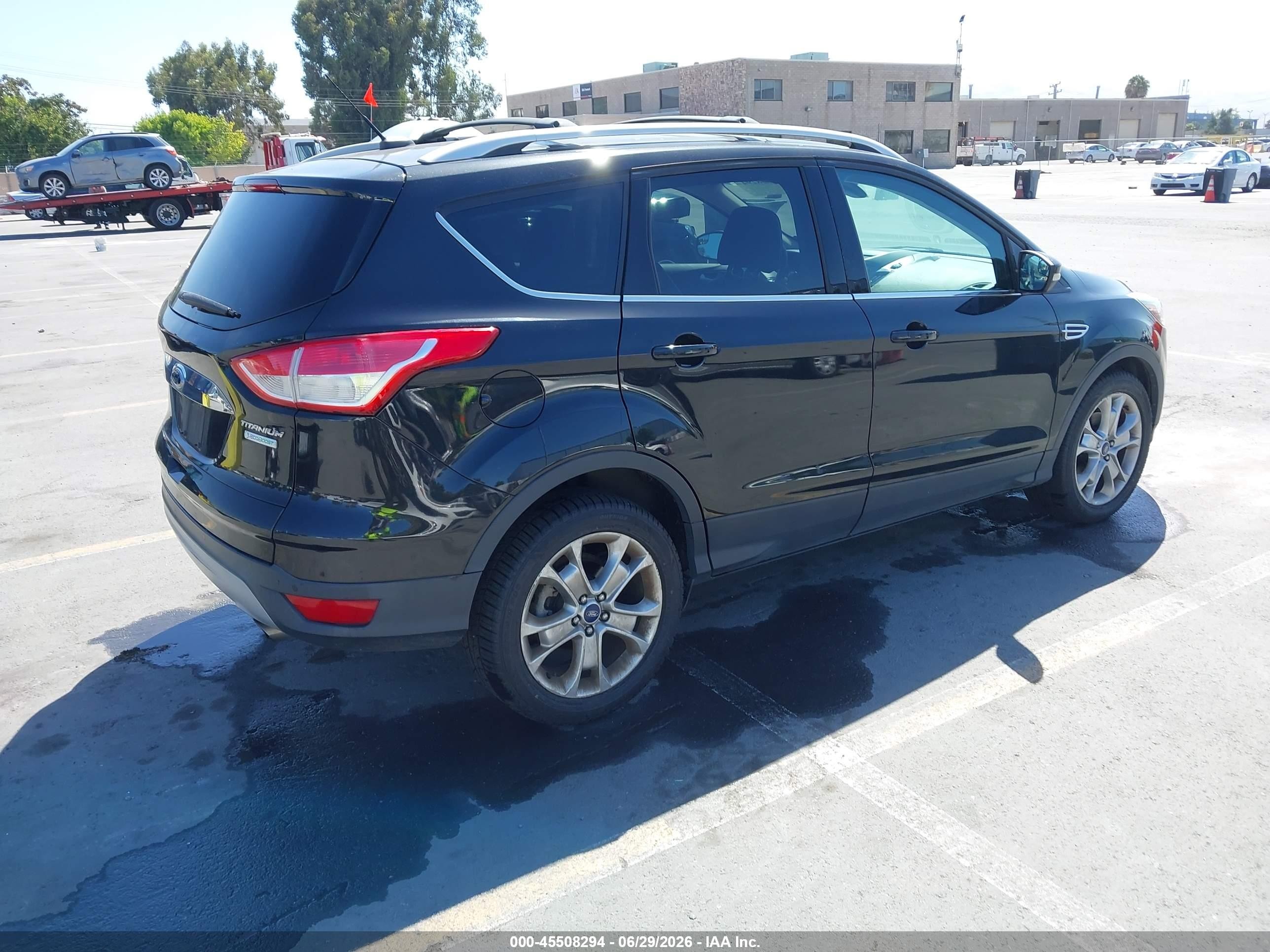 2015 Ford Escape Titanium Black vin: 1FMCU0JX1FUC36960