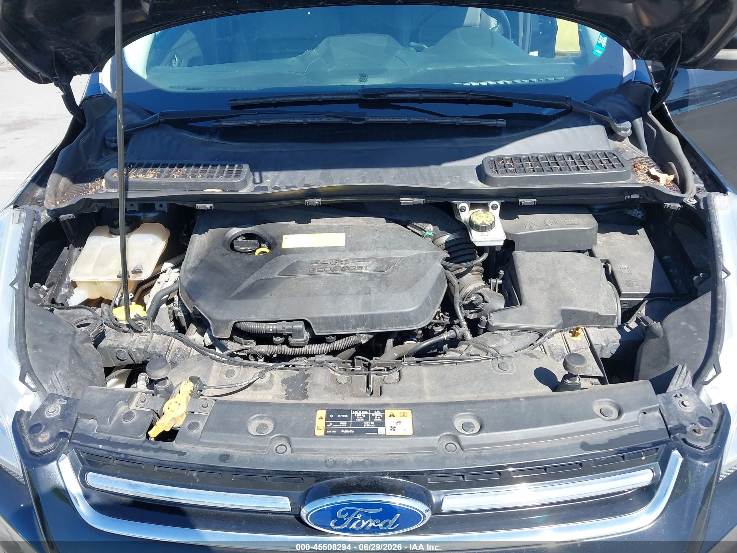 2015 Ford Escape Titanium Black vin: 1FMCU0JX1FUC36960