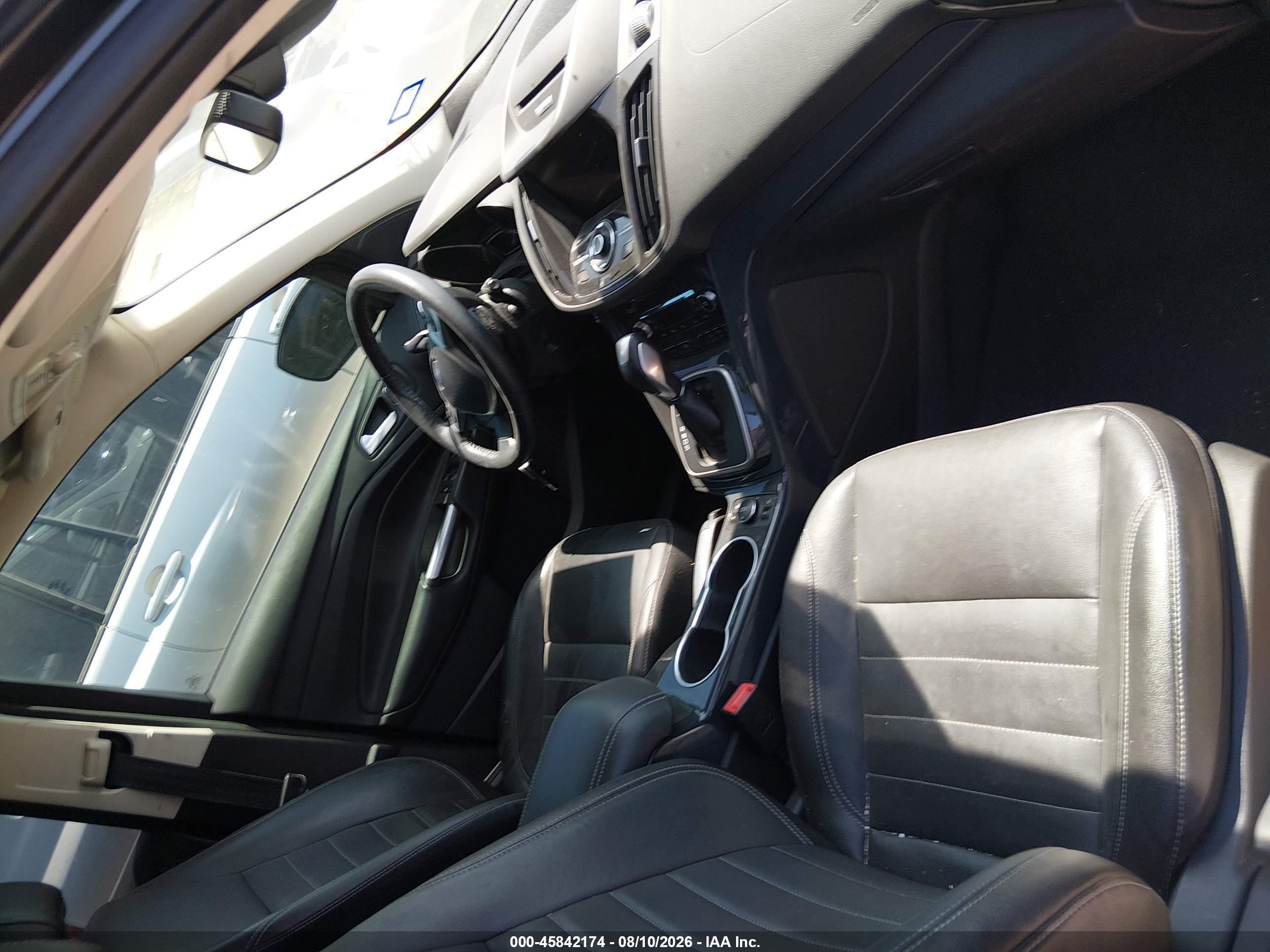 2014 Ford Escape Titanium Black vin: 1FMCU0JX2EUA13339
