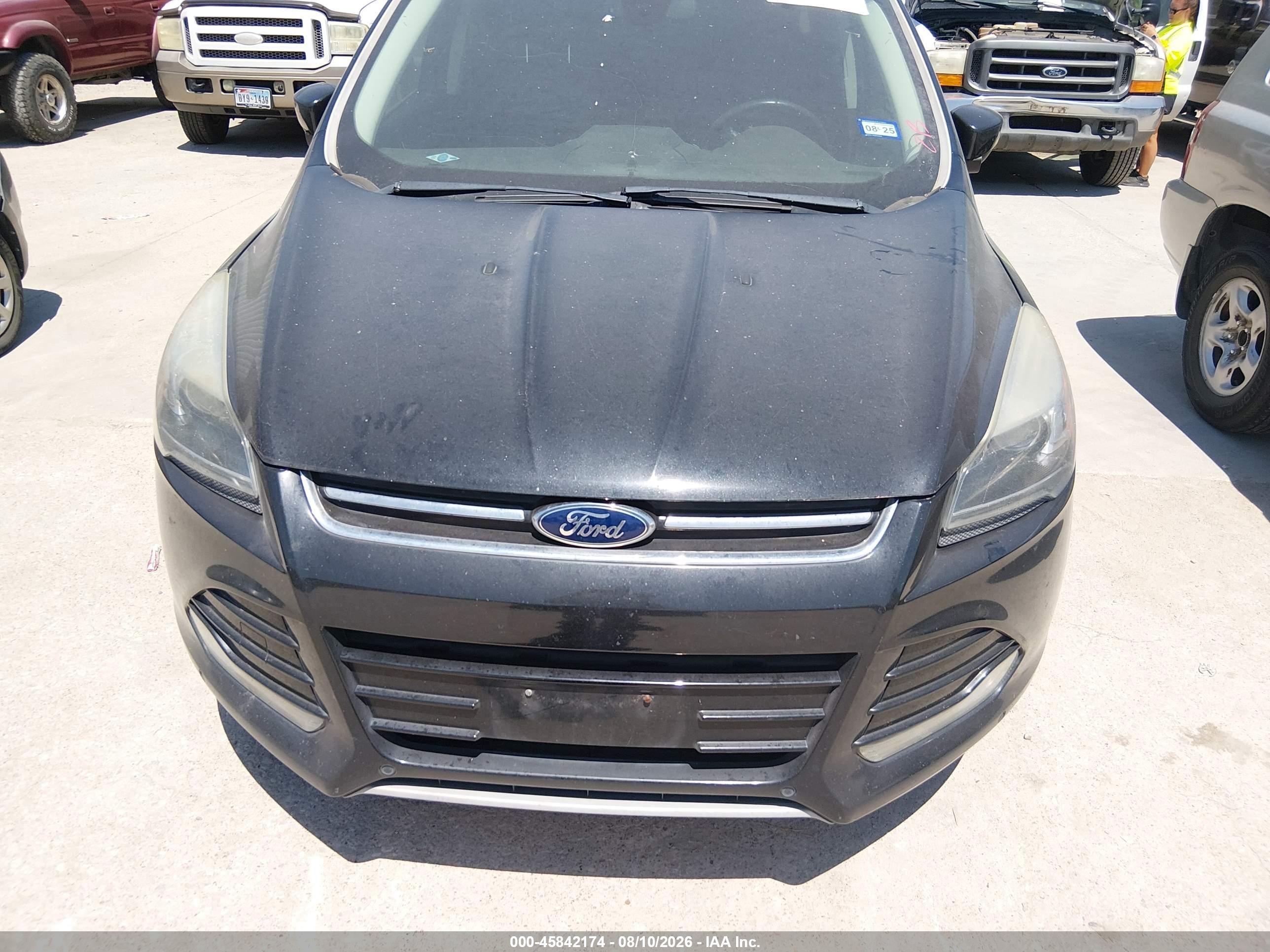 2014 Ford Escape Titanium Black vin: 1FMCU0JX2EUA13339