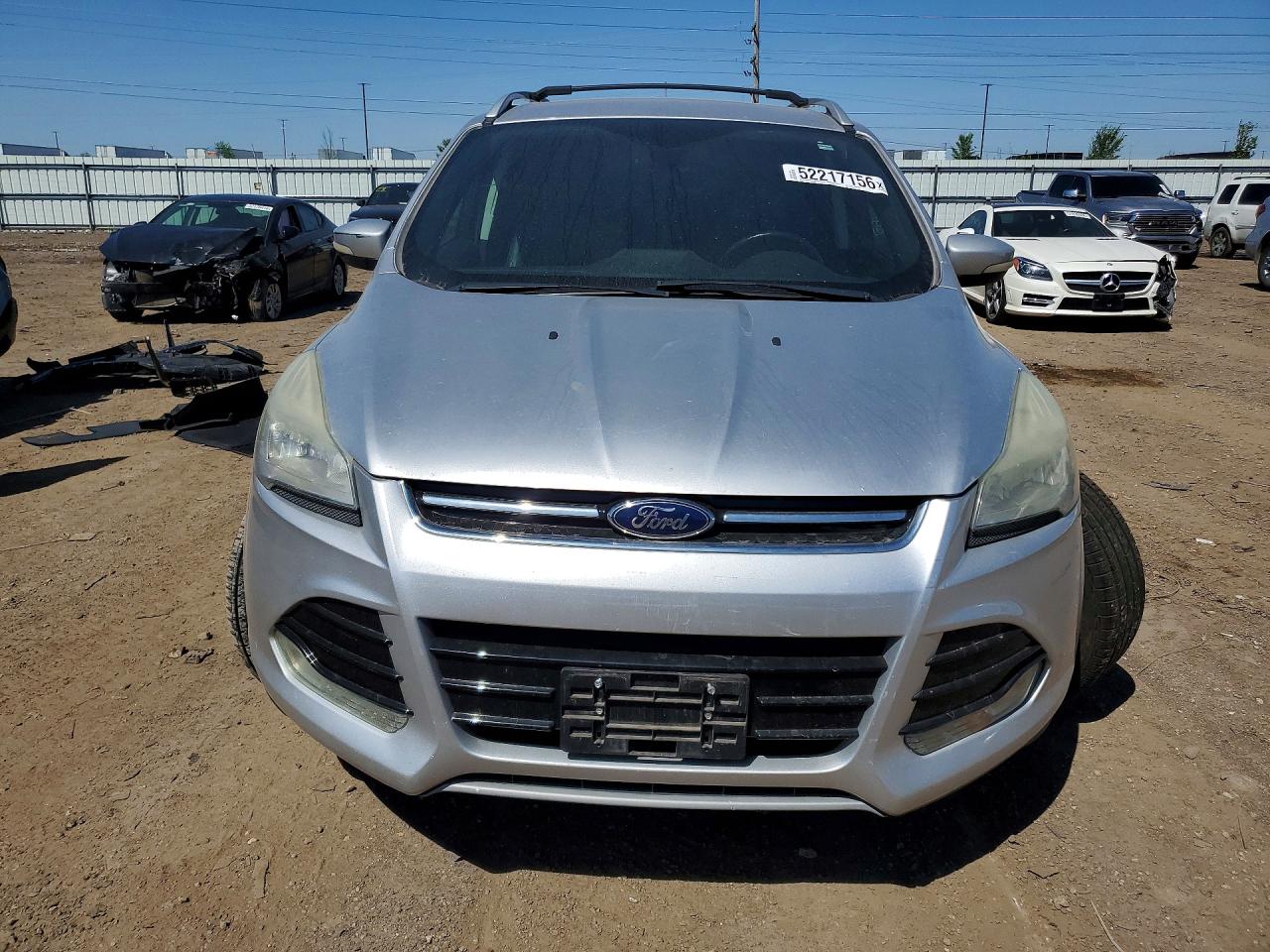 2014 Ford Escape Titanium Gray vin: 1FMCU0JX2EUA50892