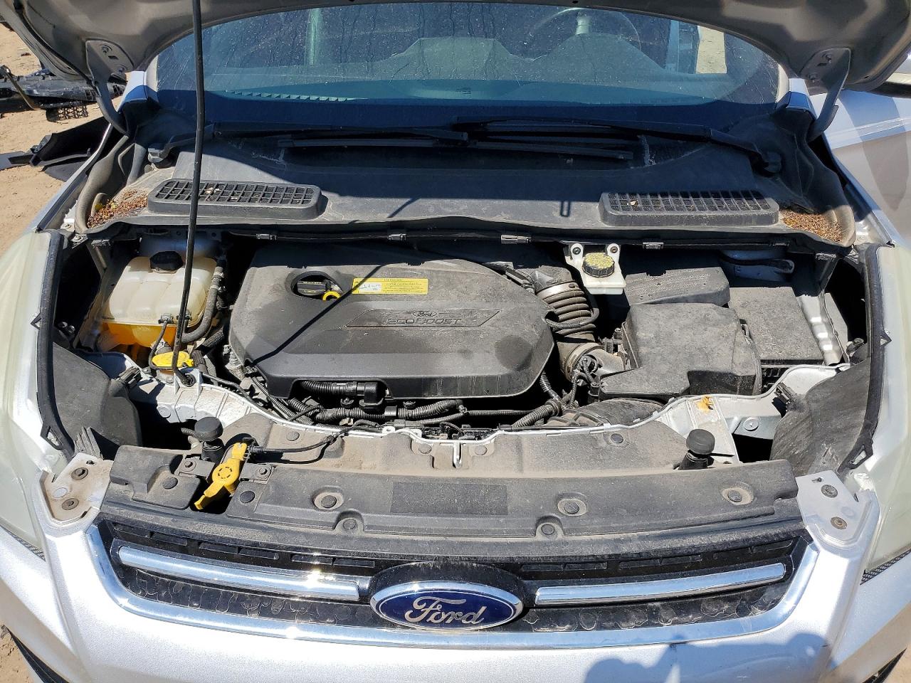 2014 Ford Escape Titanium Gray vin: 1FMCU0JX2EUA50892