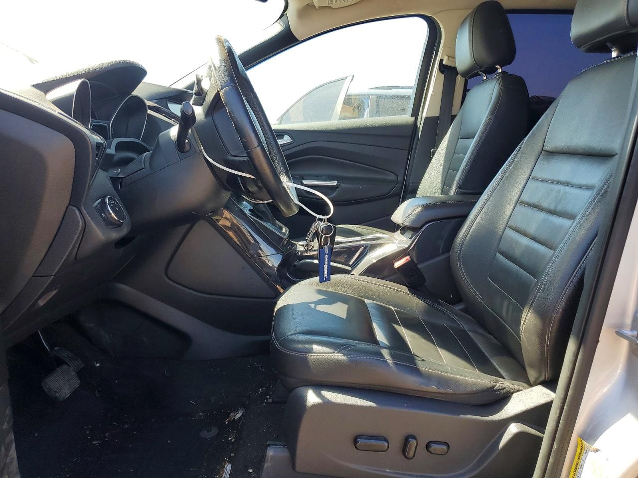 2014 Ford Escape Titanium Gray vin: 1FMCU0JX2EUA50892