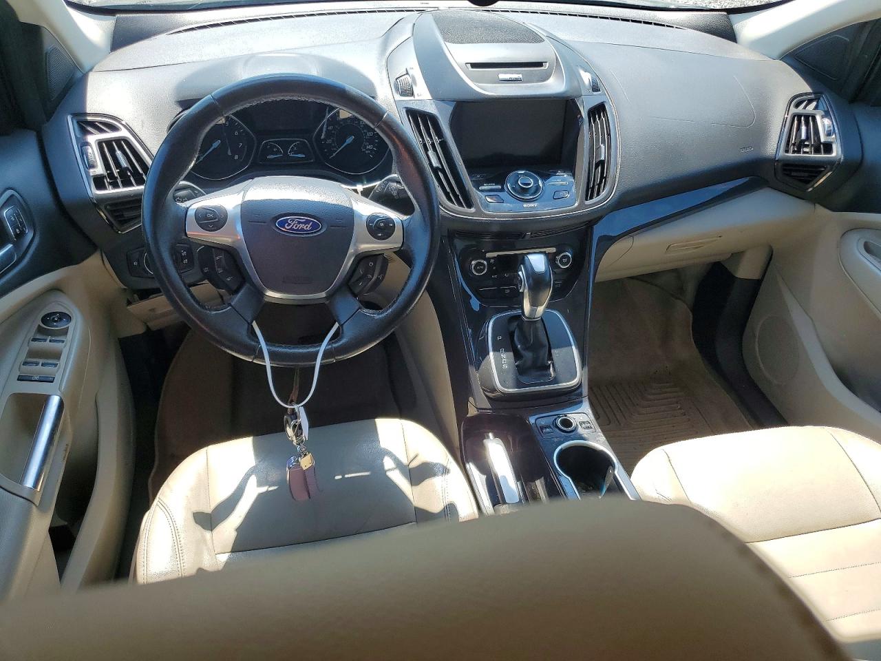 2014 Ford Escape Titanium Черный vin: 1FMCU0JX2EUA74027