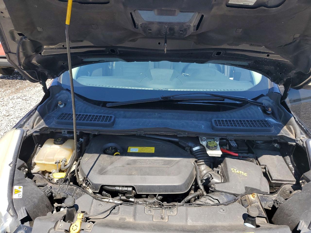 2014 Ford Escape Titanium Черный vin: 1FMCU0JX2EUA74027