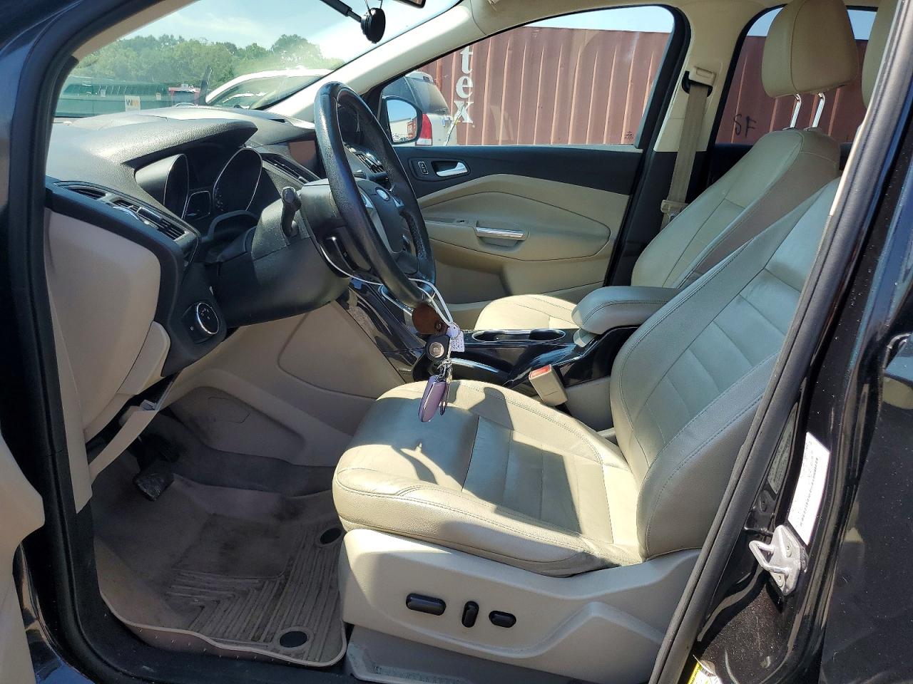 2014 Ford Escape Titanium Черный vin: 1FMCU0JX2EUA74027