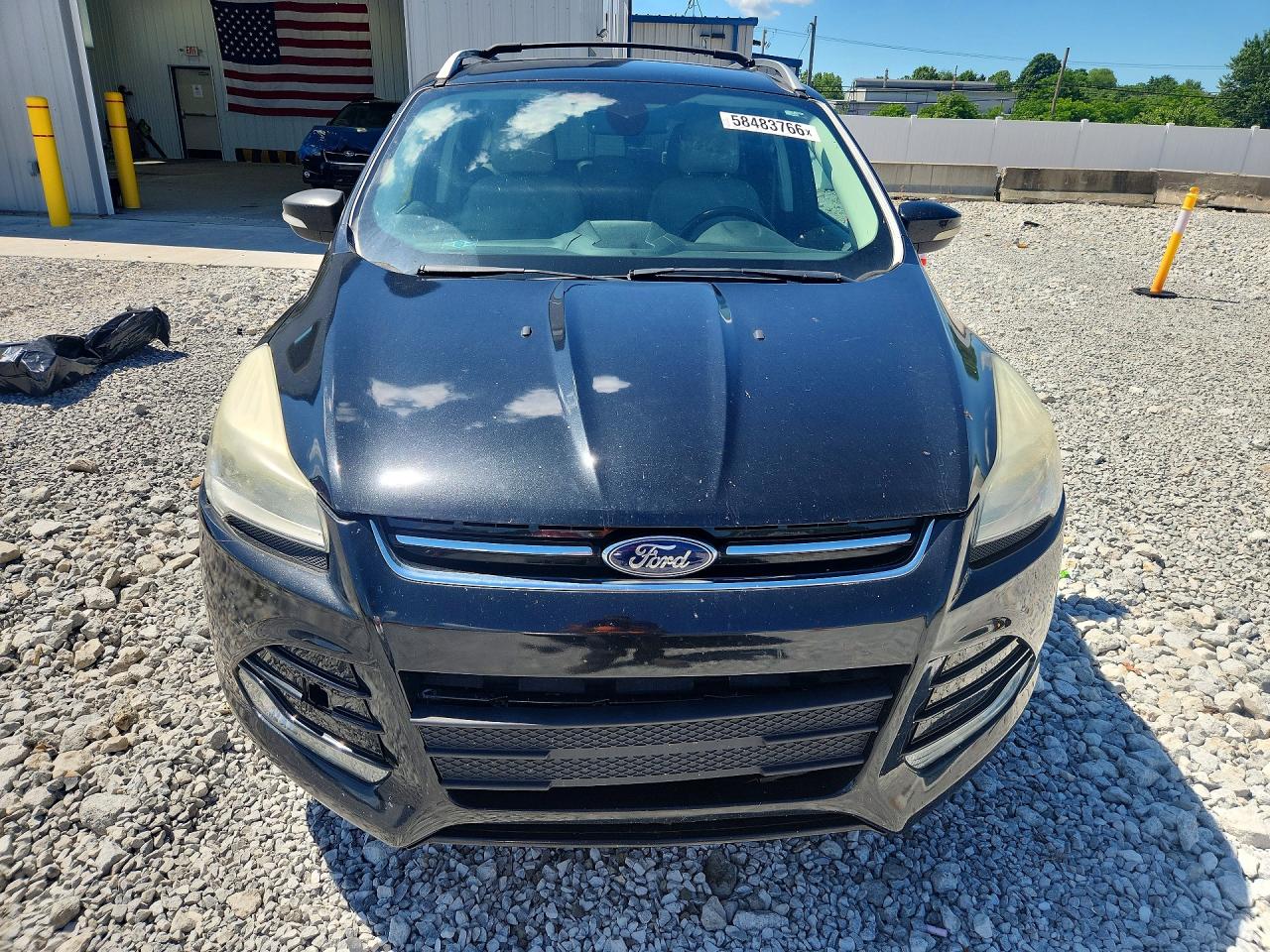 2014 Ford Escape Titanium Черный vin: 1FMCU0JX2EUA74884