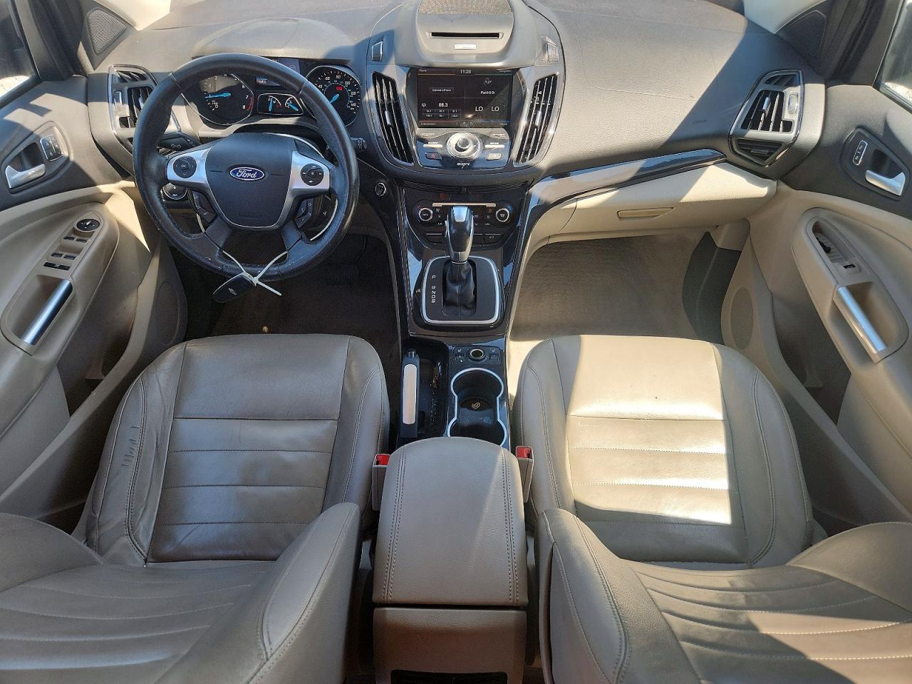 2014 Ford Escape Titanium Черный vin: 1FMCU0JX2EUA74884