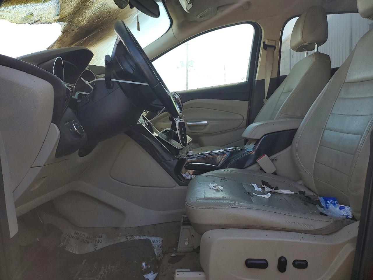 2014 Ford Escape Titanium Красный vin: 1FMCU0JX2EUB04708
