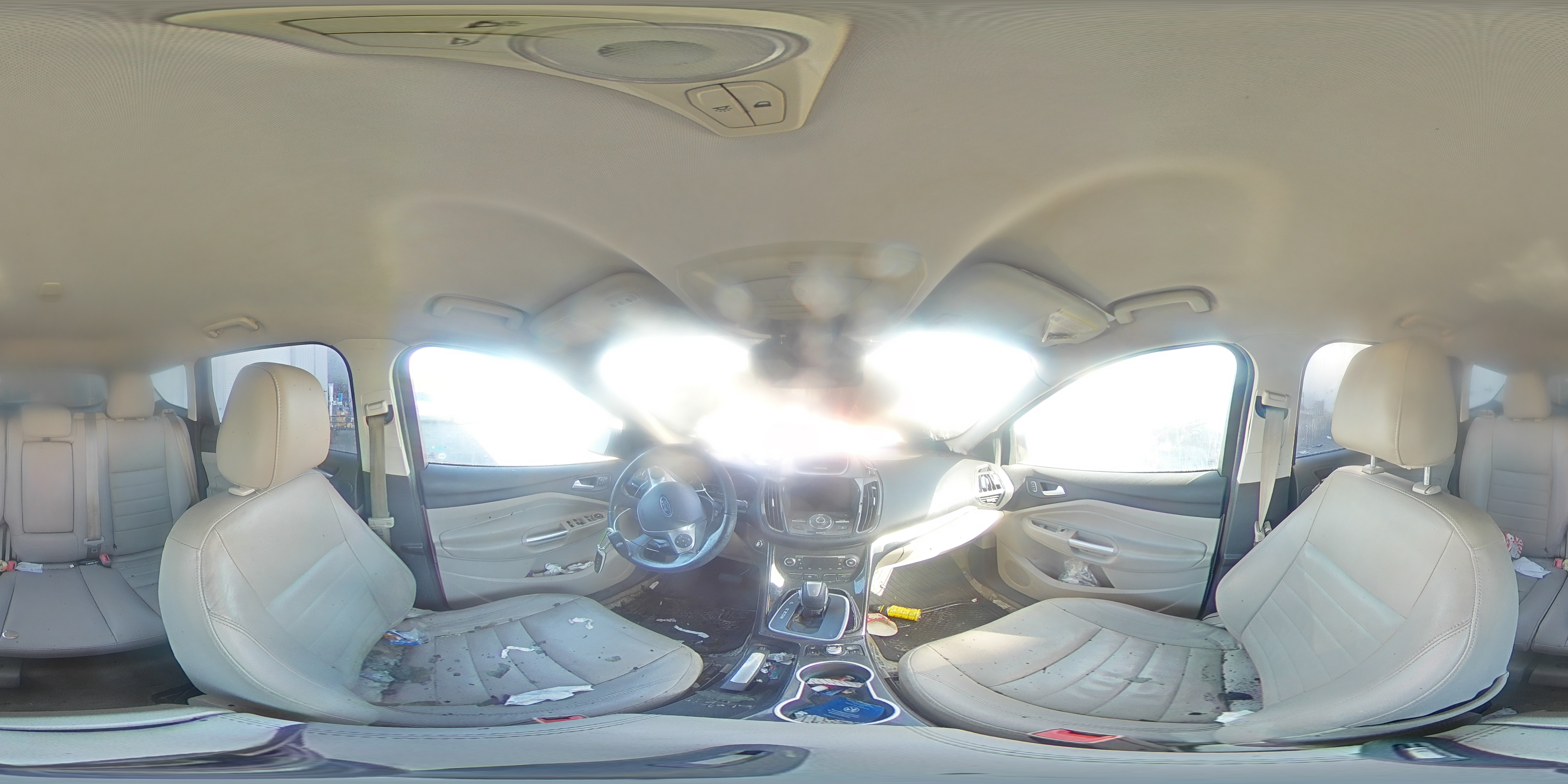2014 Ford Escape Titanium Красный vin: 1FMCU0JX2EUB04708