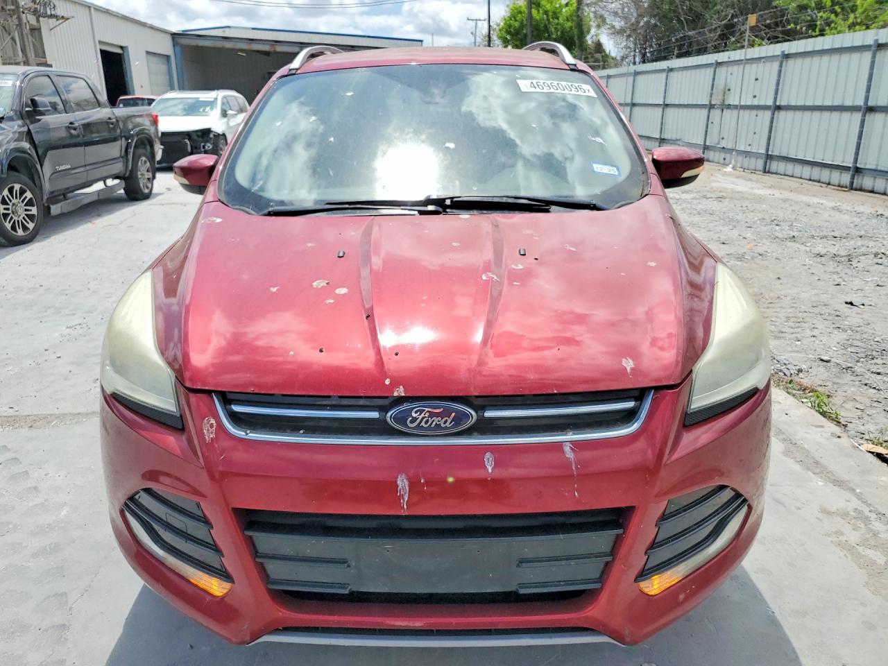 2014 Ford Escape Titanium Темно-бордовый vin: 1FMCU0JX2EUB71907