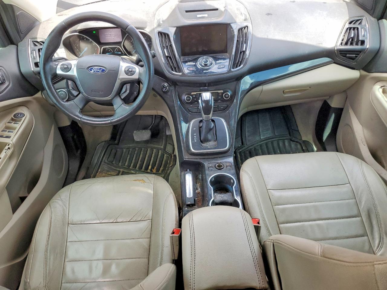 2014 Ford Escape Titanium Темно-бордовый vin: 1FMCU0JX2EUB71907