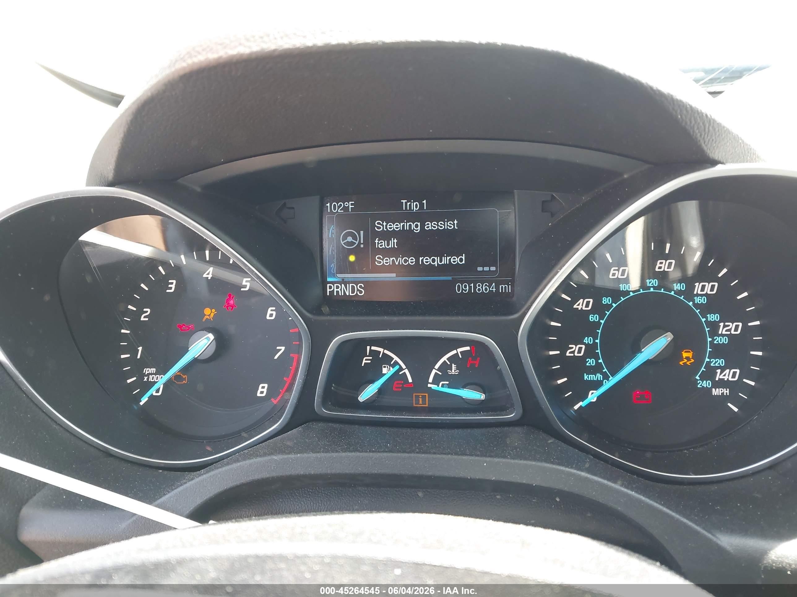 2014 Ford Escape Titanium Серый vin: 1FMCU0JX2EUC14058