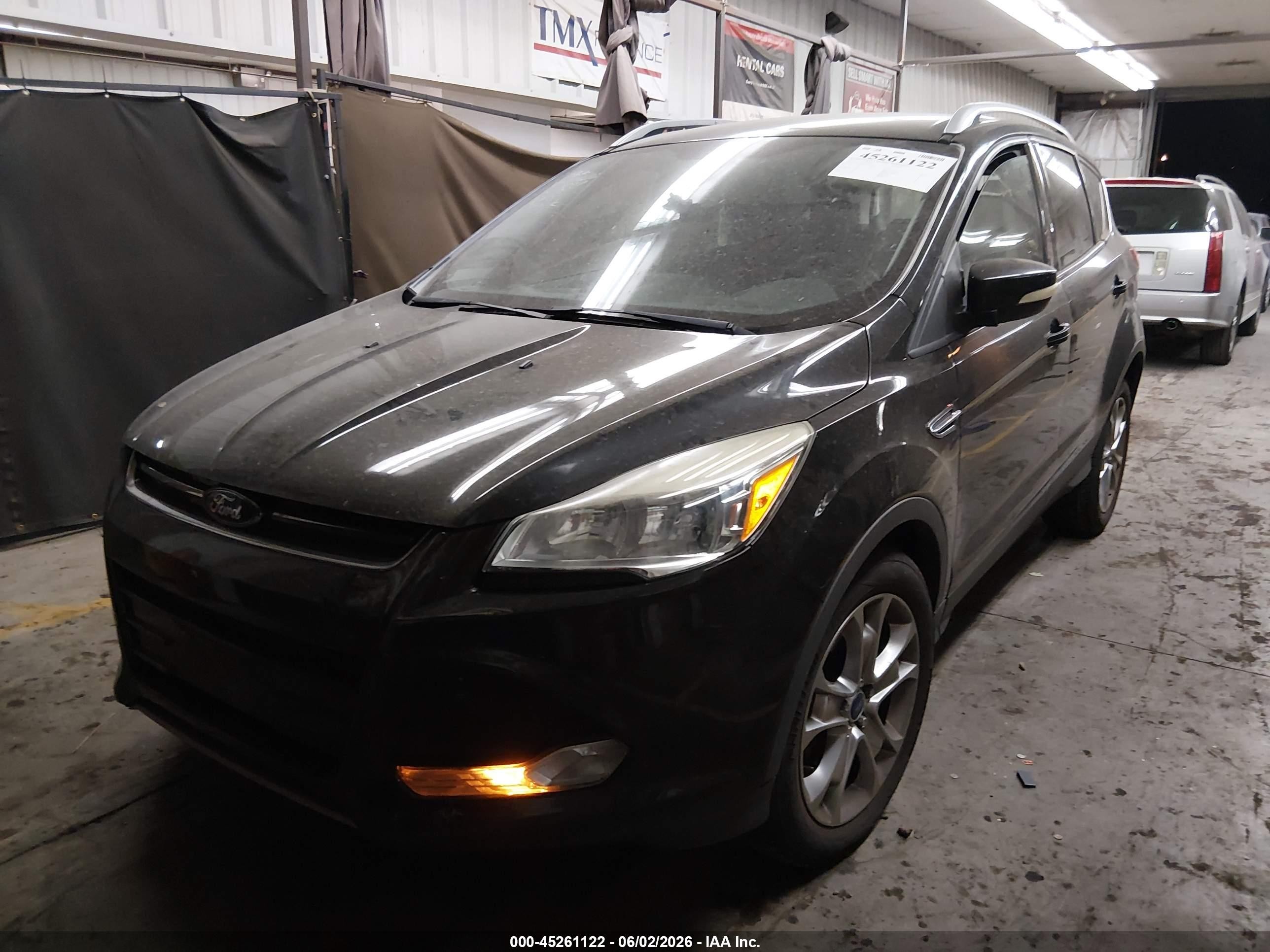 2014 Ford Escape Titanium Black vin: 1FMCU0JX2EUC91464