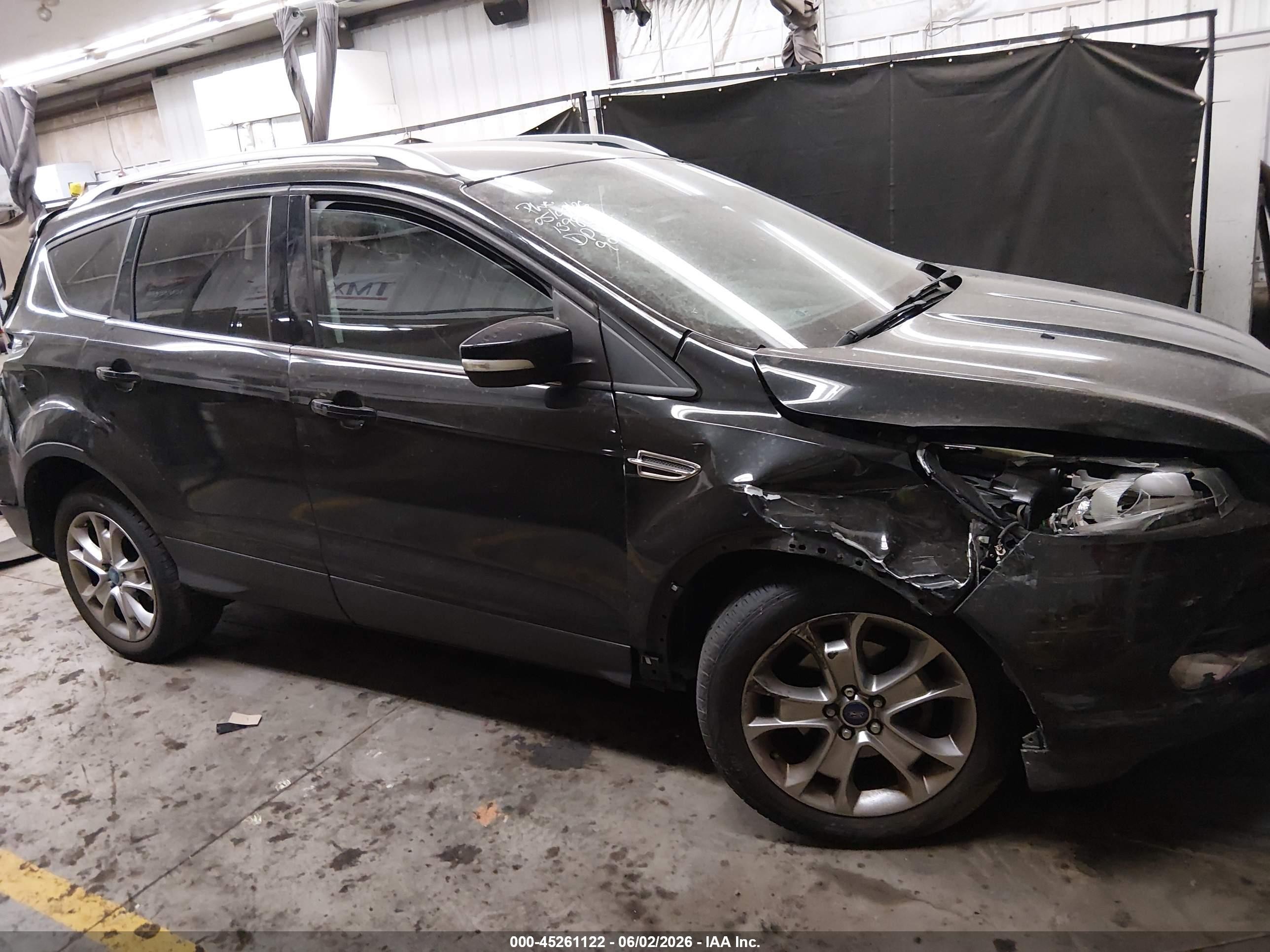 2014 Ford Escape Titanium Black vin: 1FMCU0JX2EUC91464
