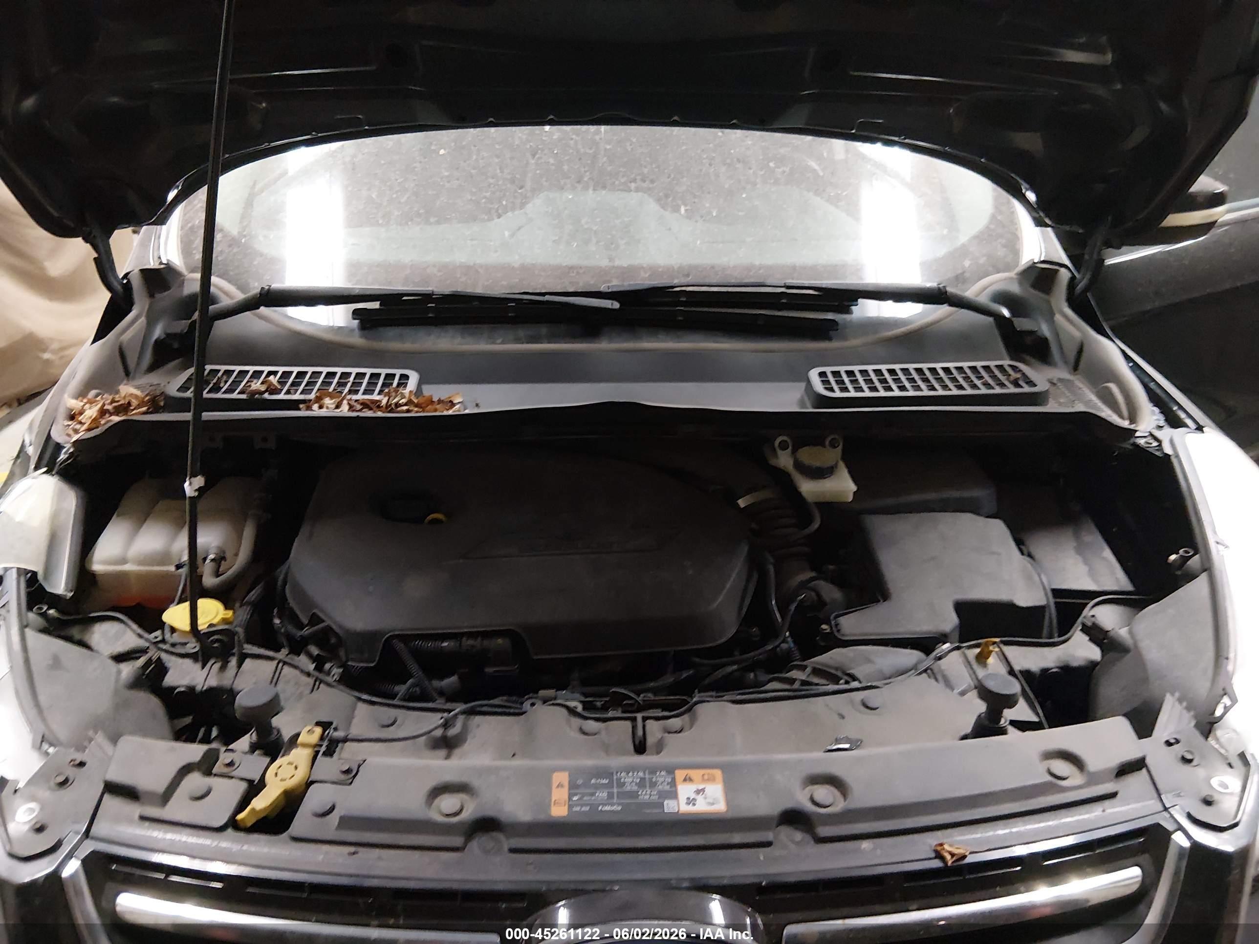 2014 Ford Escape Titanium Black vin: 1FMCU0JX2EUC91464