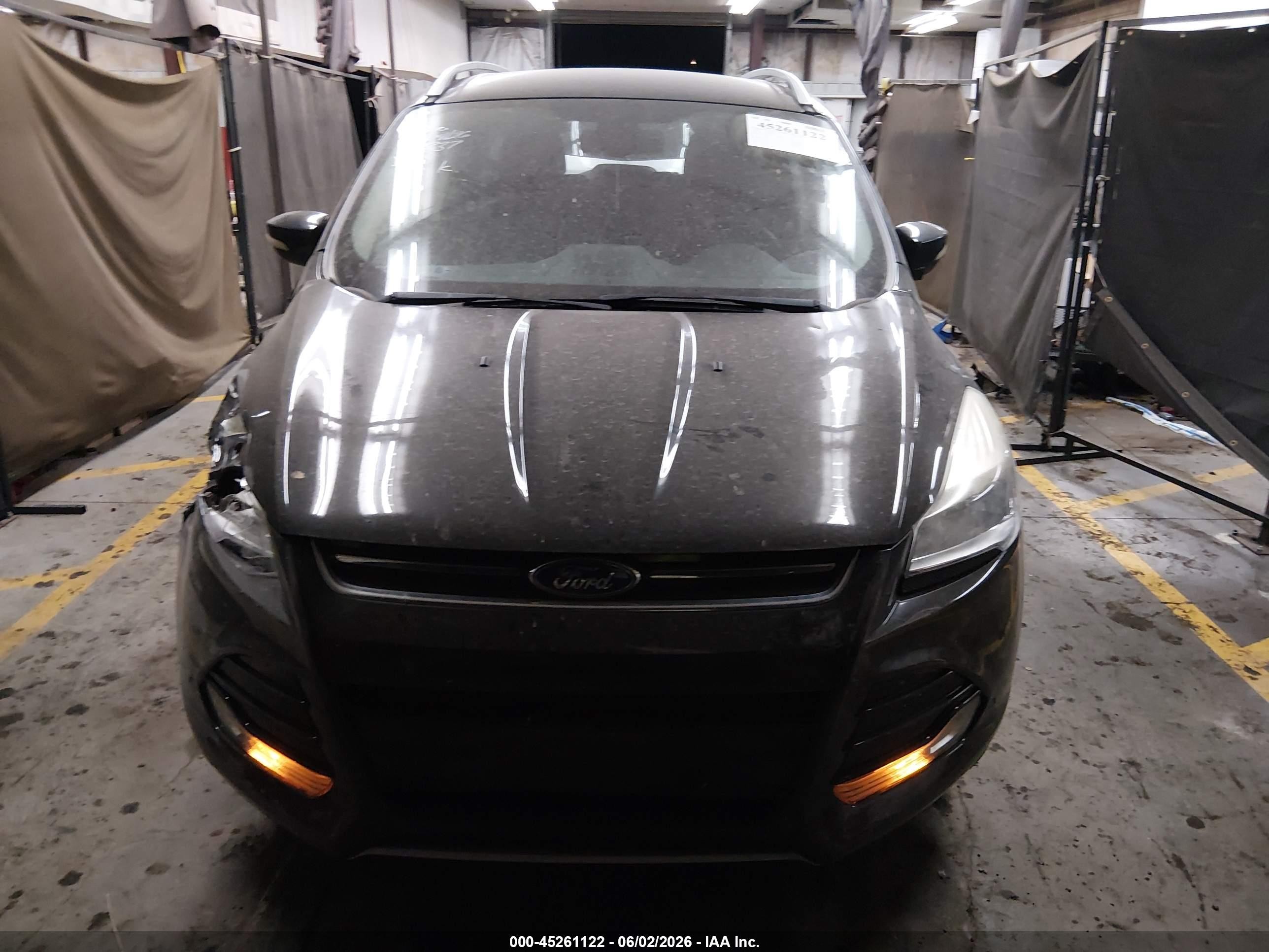 2014 Ford Escape Titanium Black vin: 1FMCU0JX2EUC91464