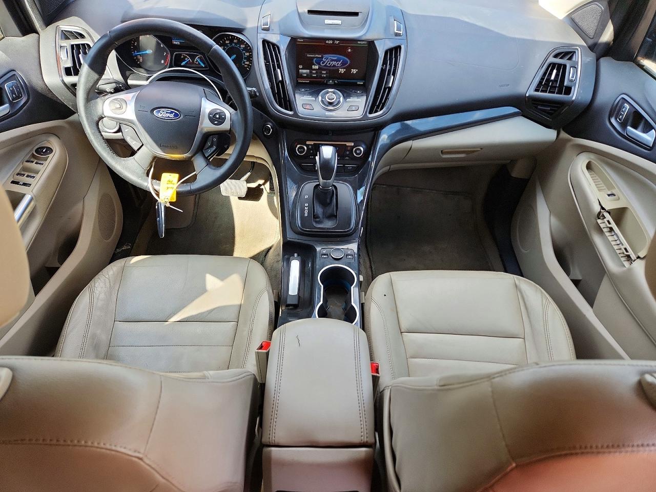2014 Ford Escape Titanium Black vin: 1FMCU0JX2EUE21615