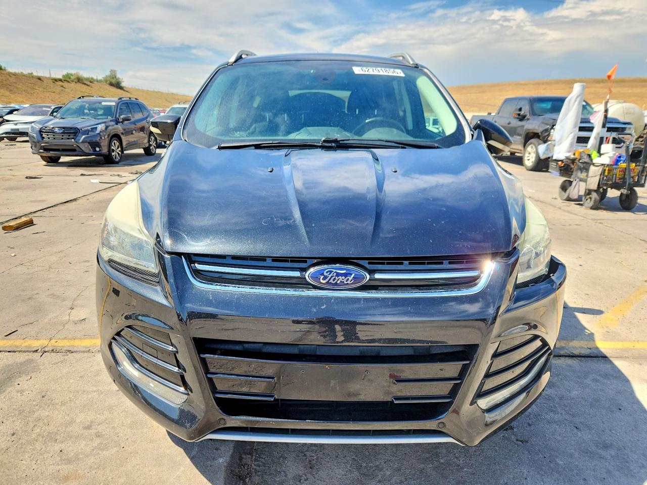 2015 Ford Escape Titanium Black vin: 1FMCU0JX2FUA16503