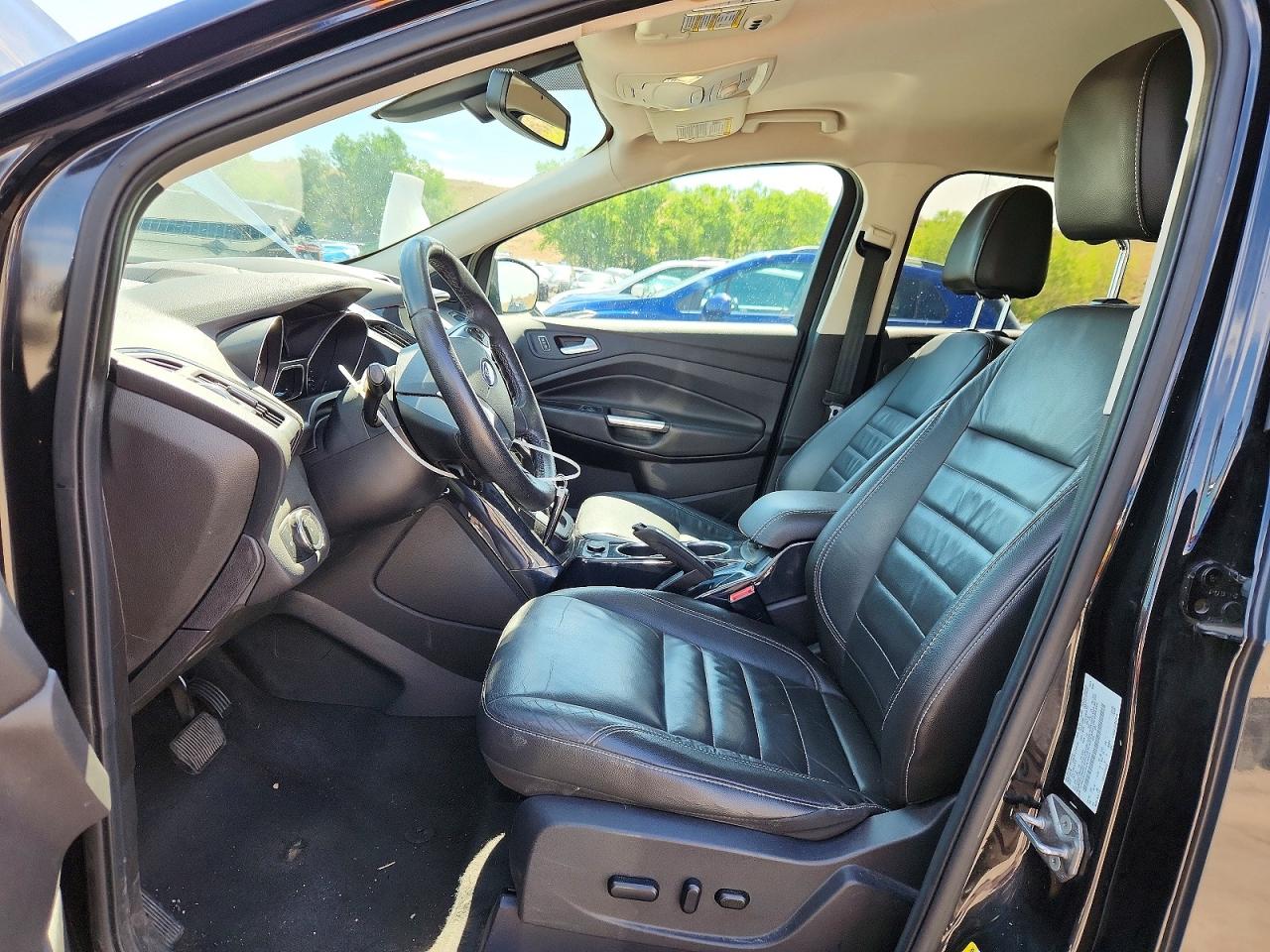 2015 Ford Escape Titanium Black vin: 1FMCU0JX2FUA16503