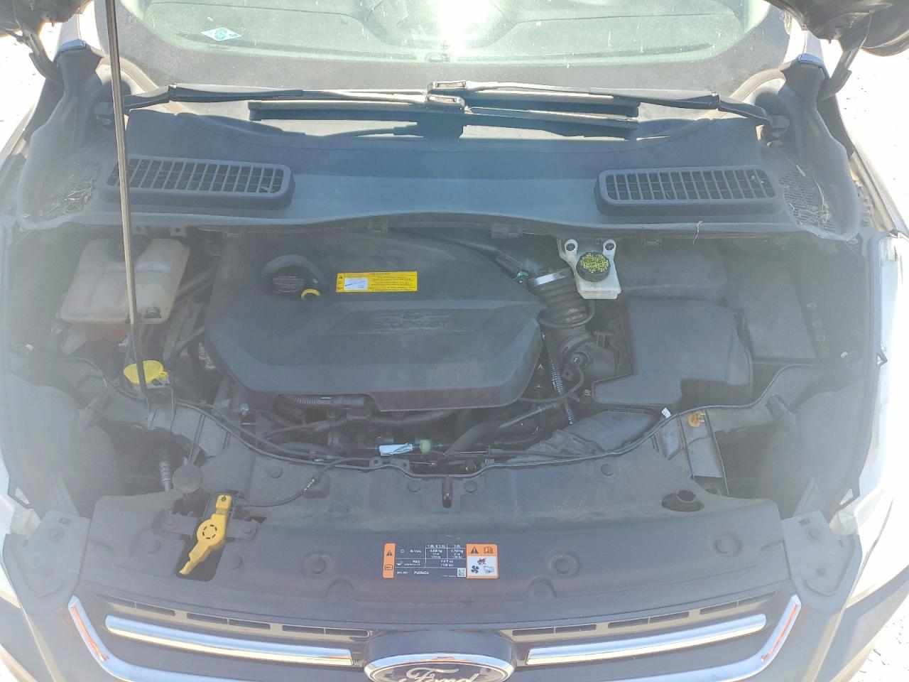 2015 Ford Escape Titanium Gray vin: 1FMCU0JX2FUB38794