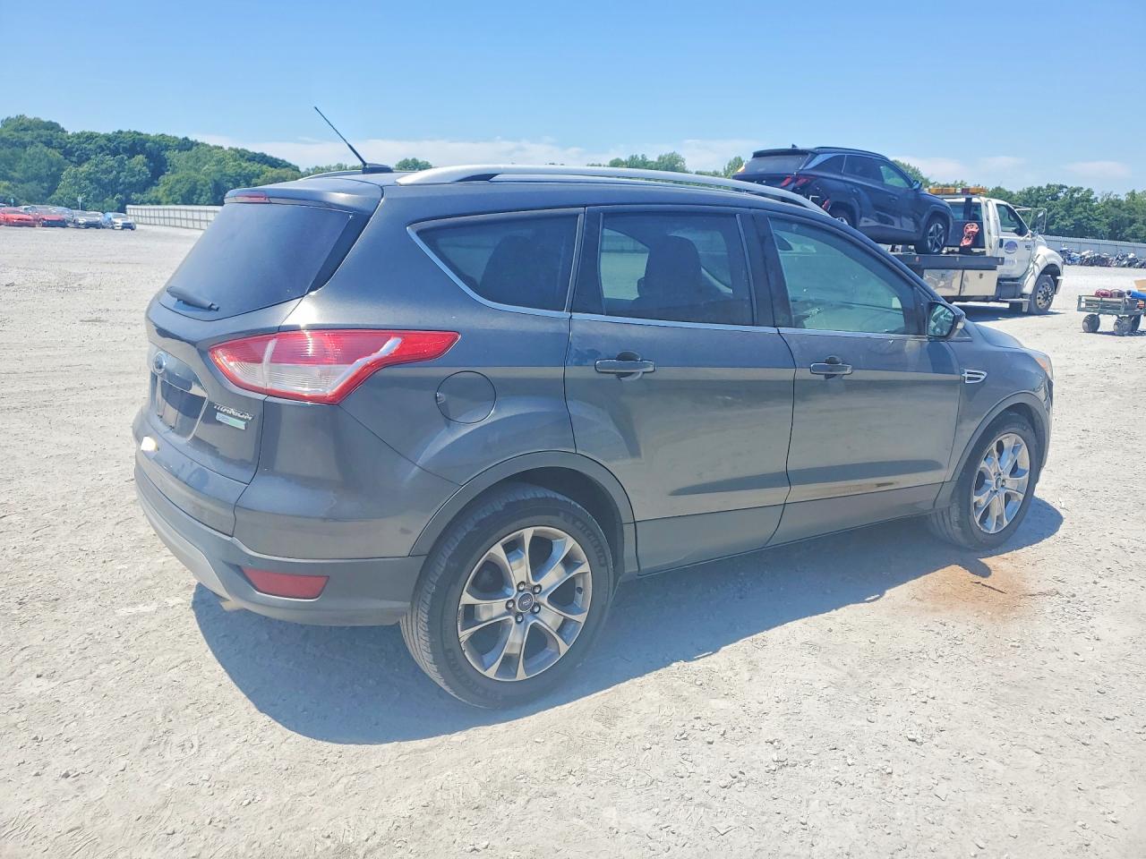 2015 Ford Escape Titanium Gray vin: 1FMCU0JX2FUB38794