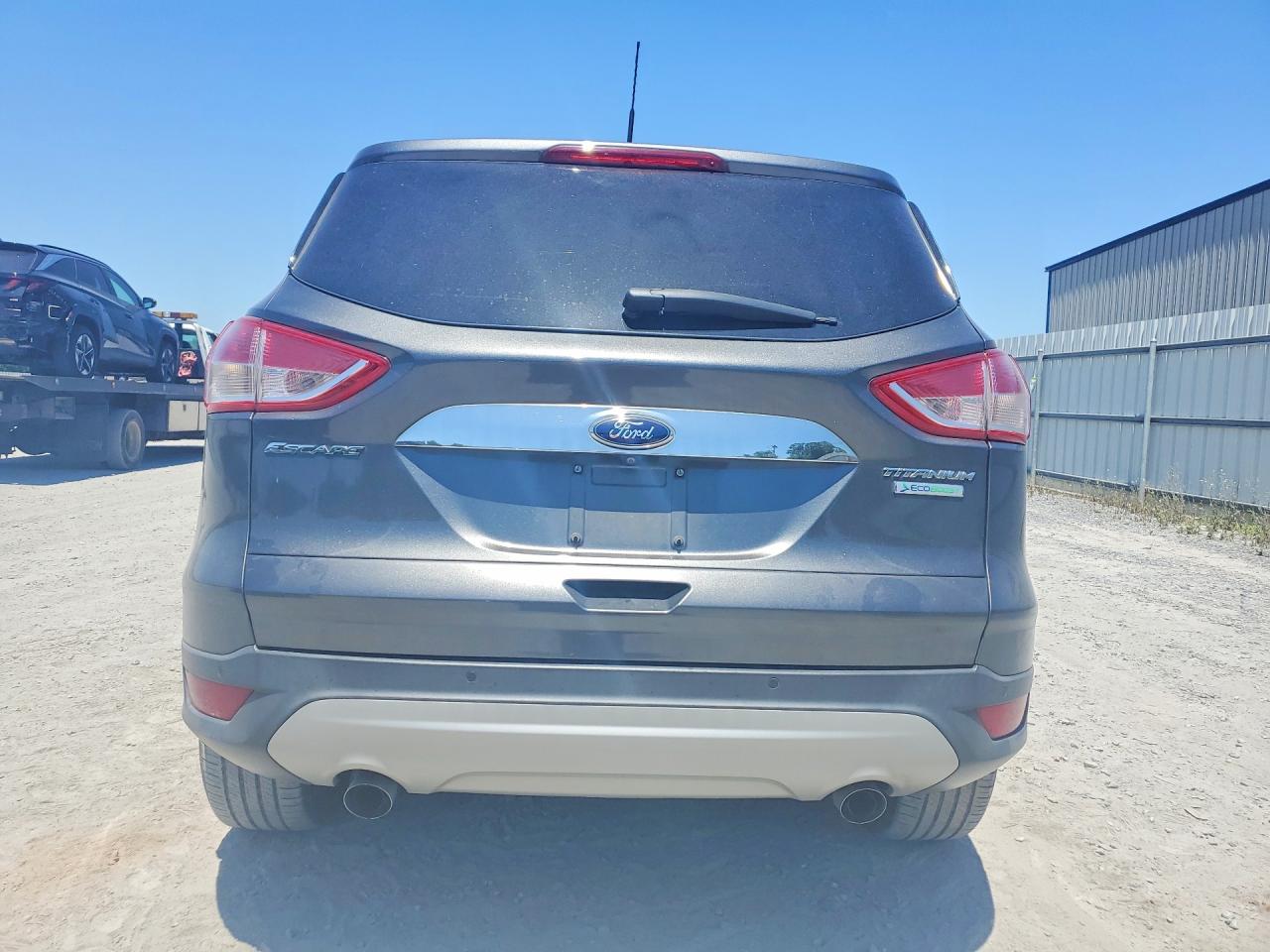 2015 Ford Escape Titanium Gray vin: 1FMCU0JX2FUB38794