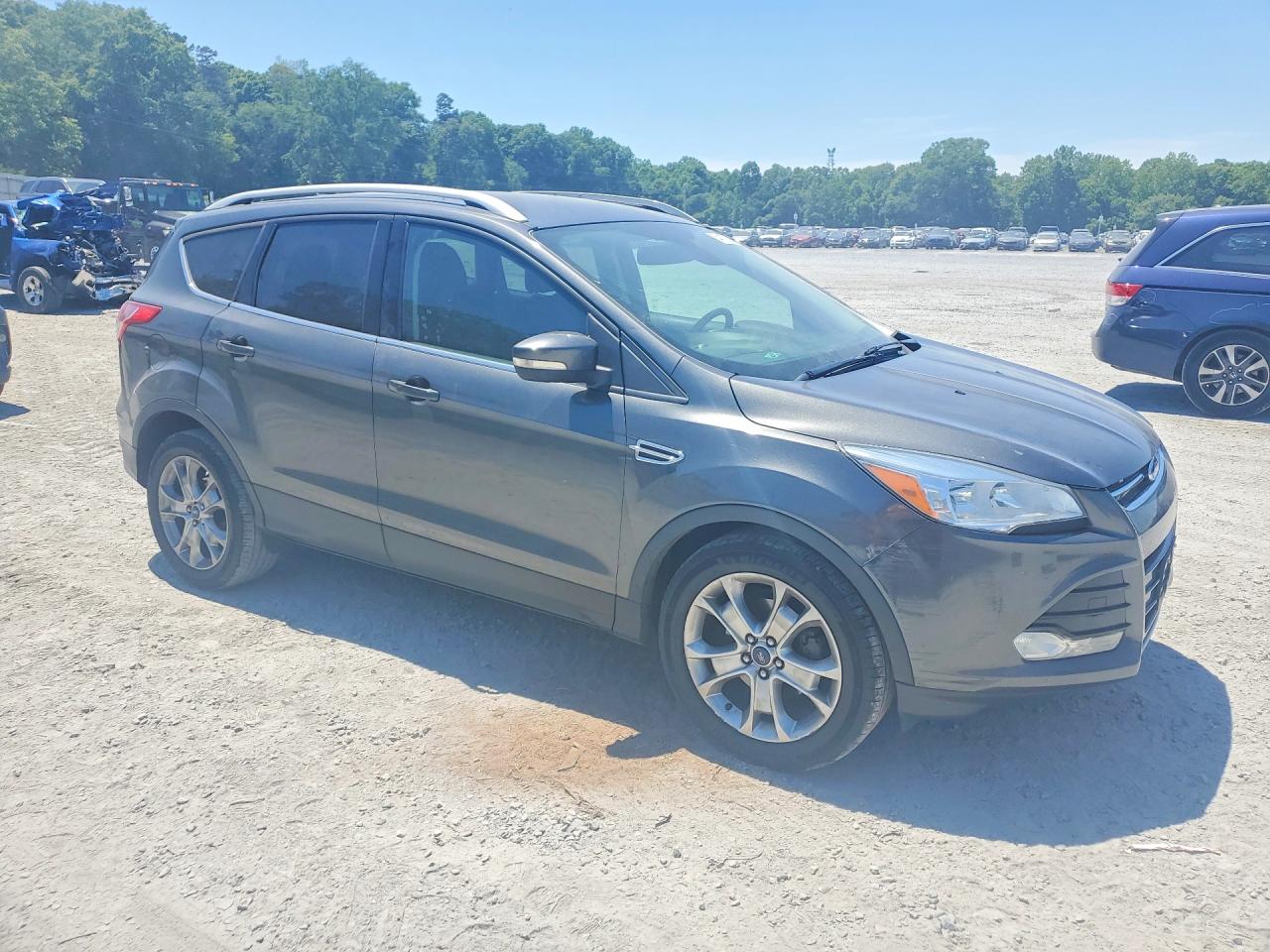2015 Ford Escape Titanium Gray vin: 1FMCU0JX2FUB38794