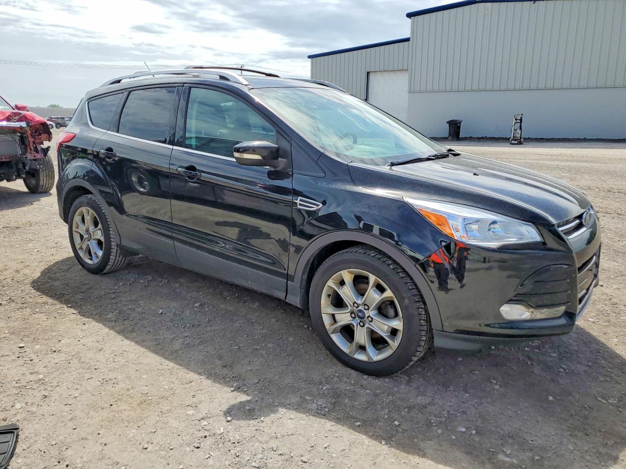 2016 Ford Escape Titanium Black vin: 1FMCU0JX2GUA35635